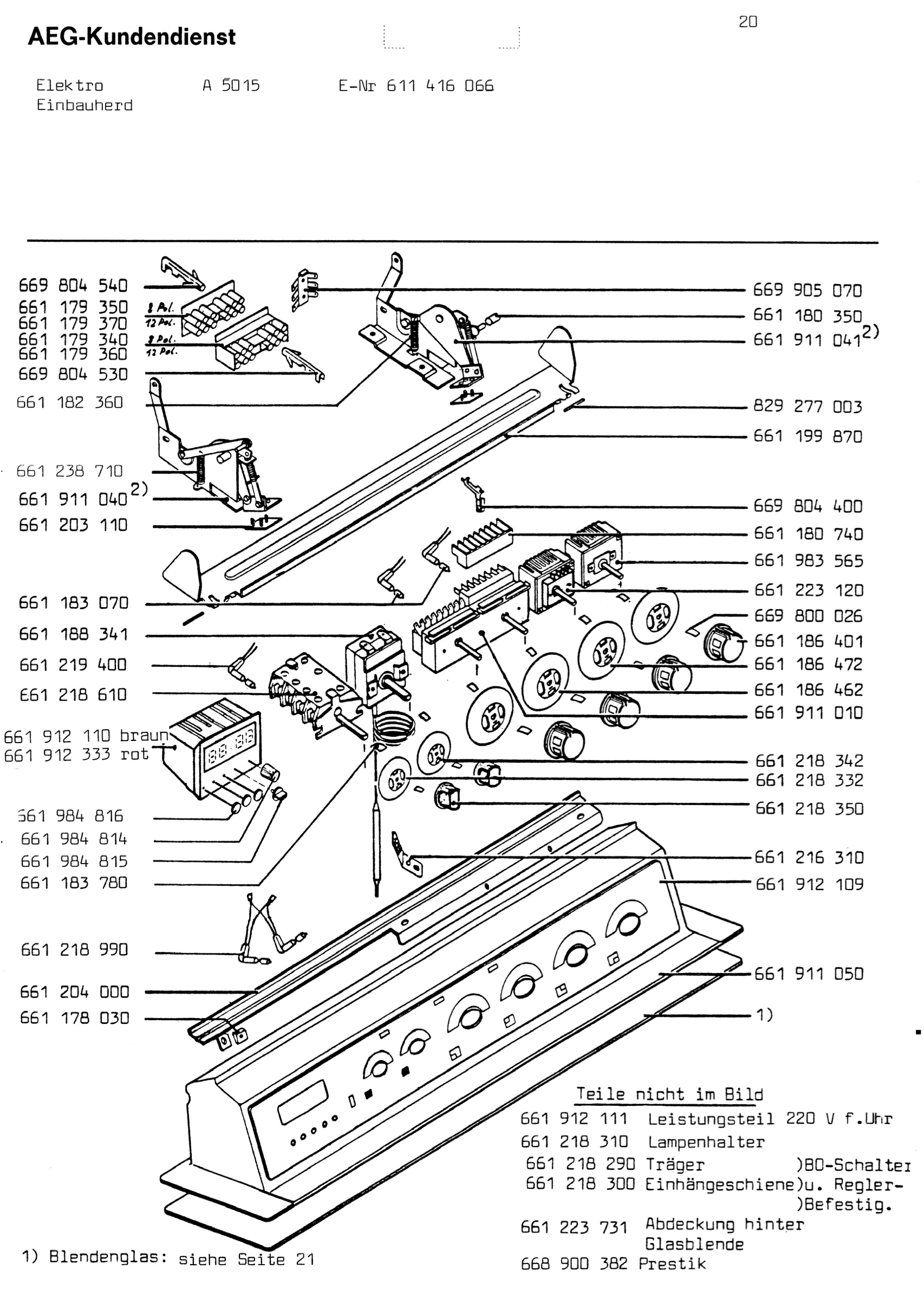 Functional parts 267
