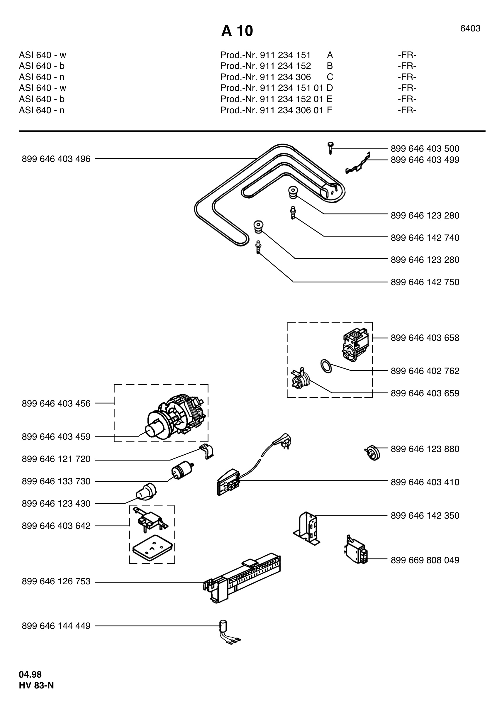 Water equipment