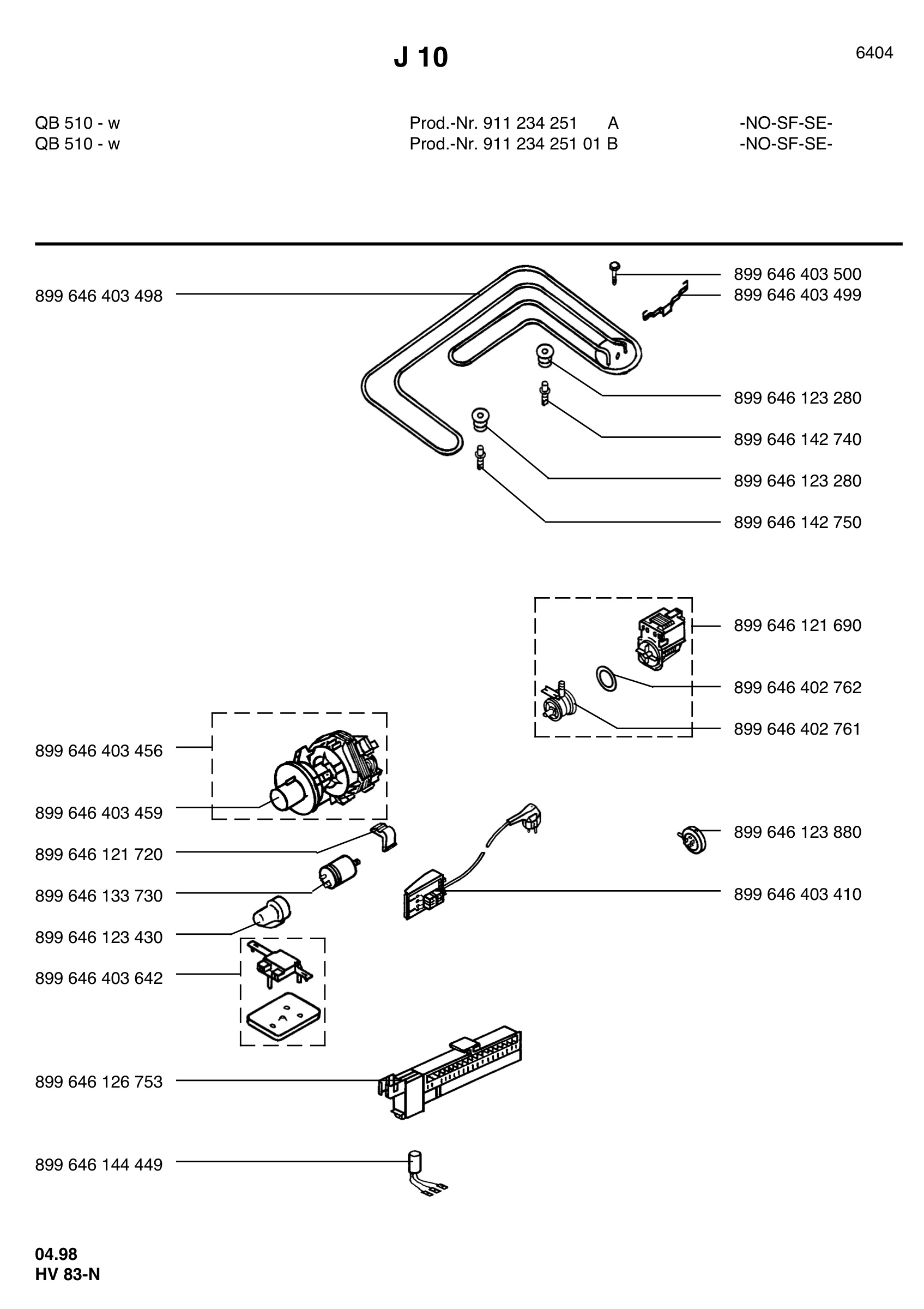 Water equipment