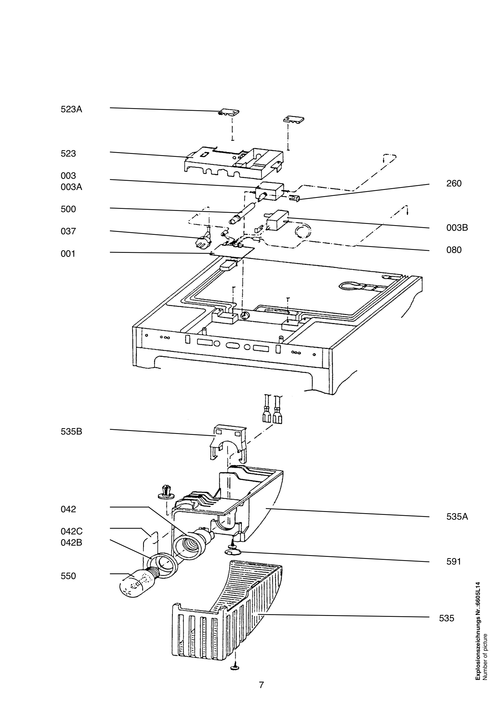 Refrigerator electrical equipment