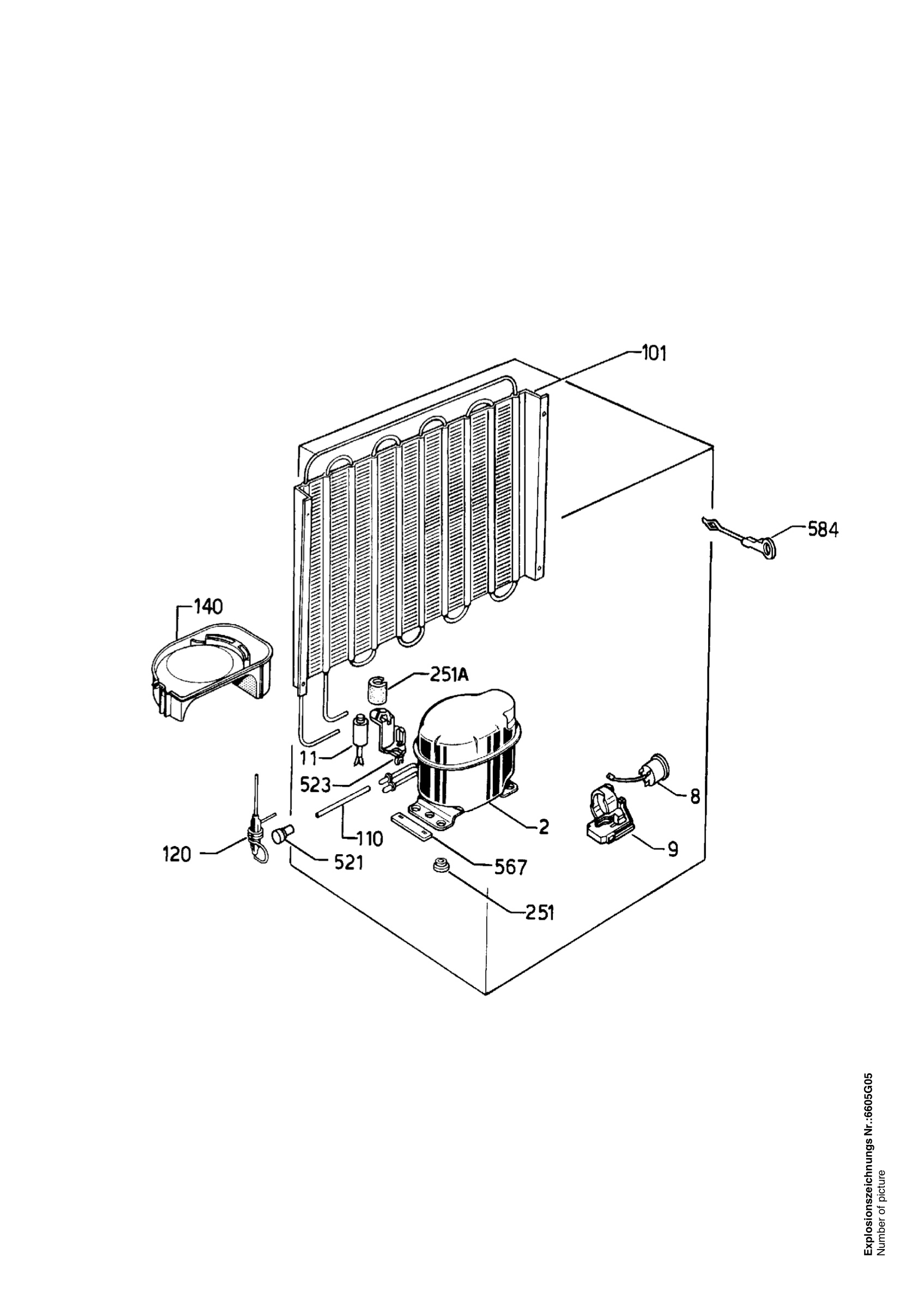 Refrigerator cooling system