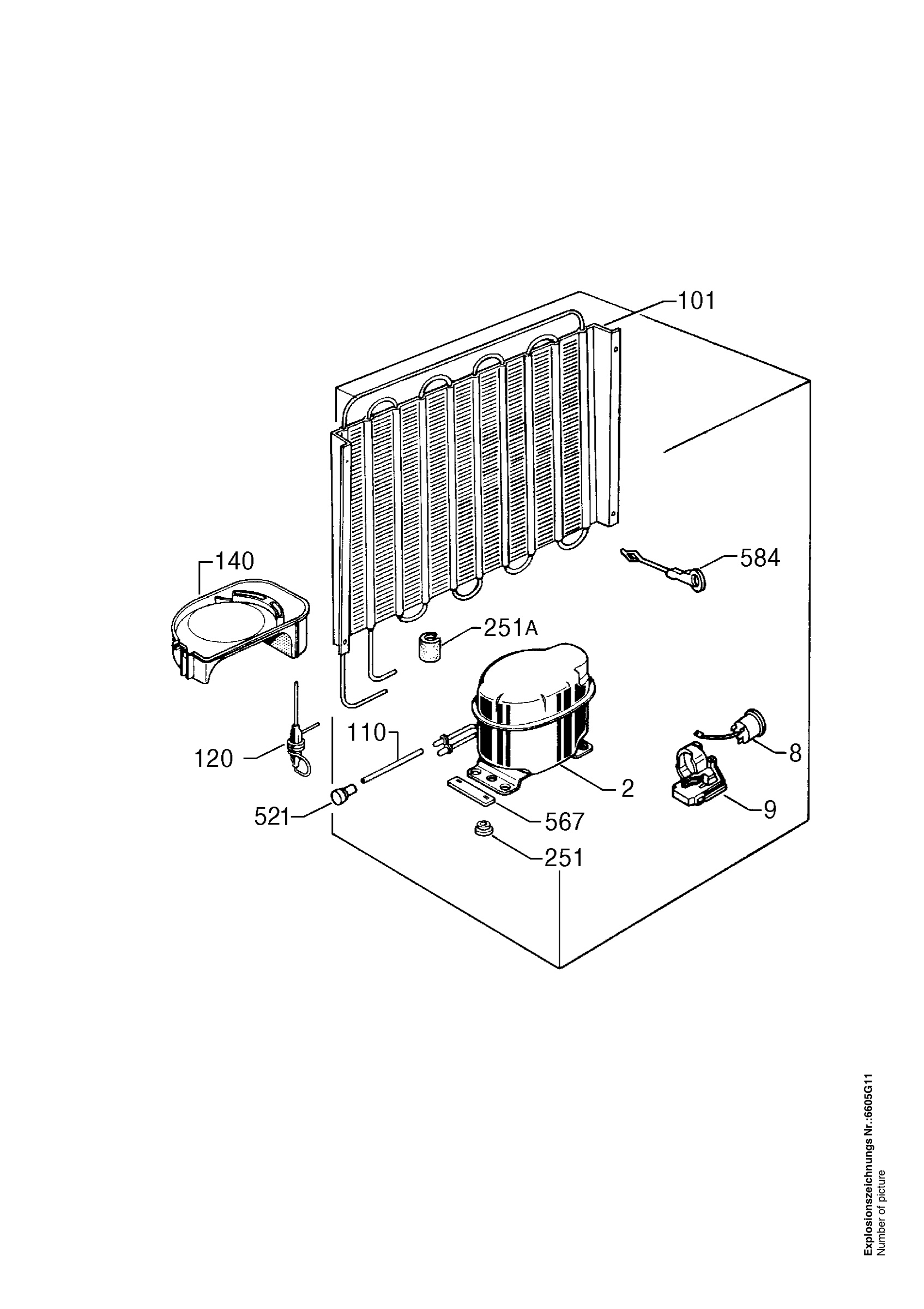 Refrigerator cooling system