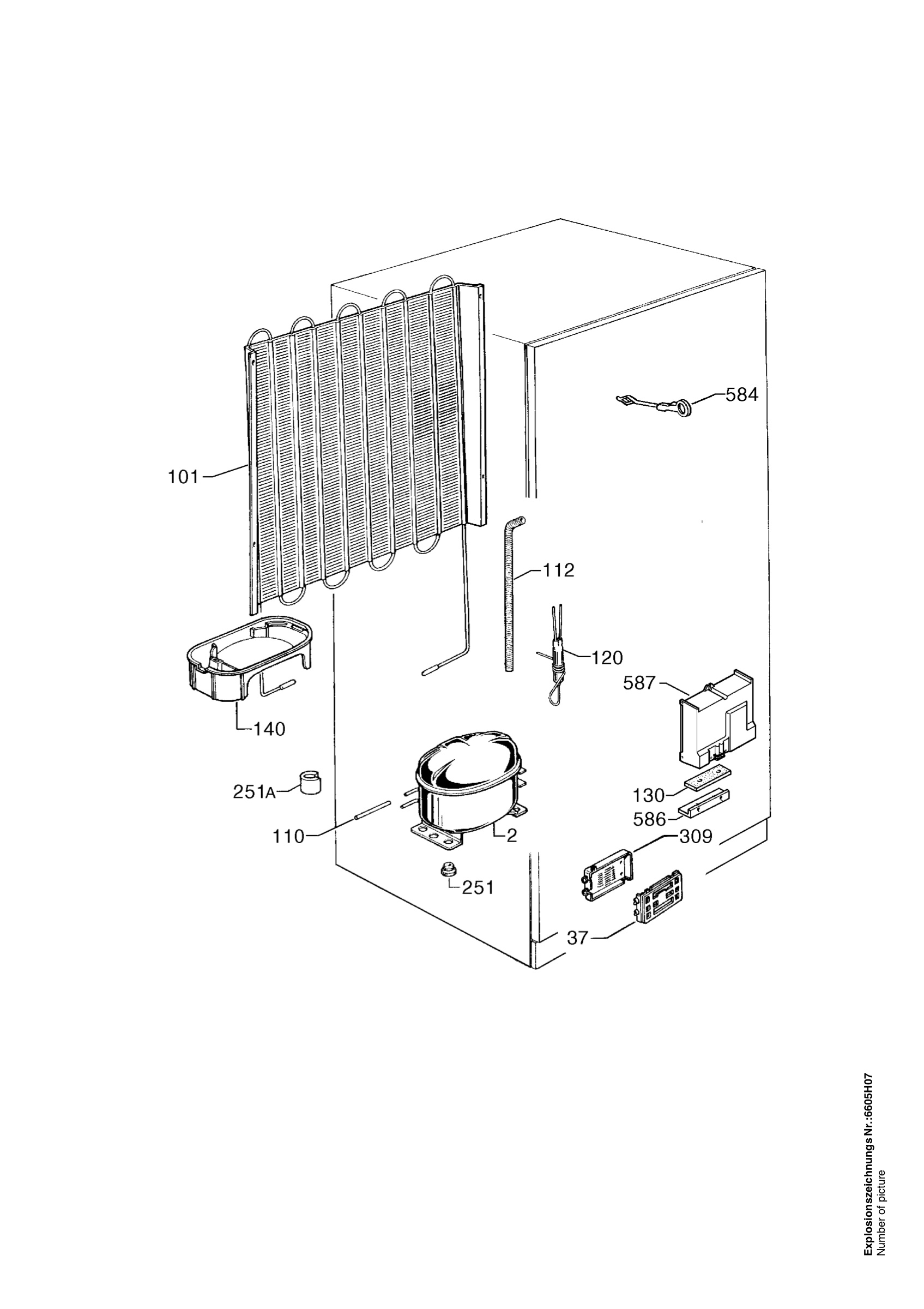 Refrigerator cooling system