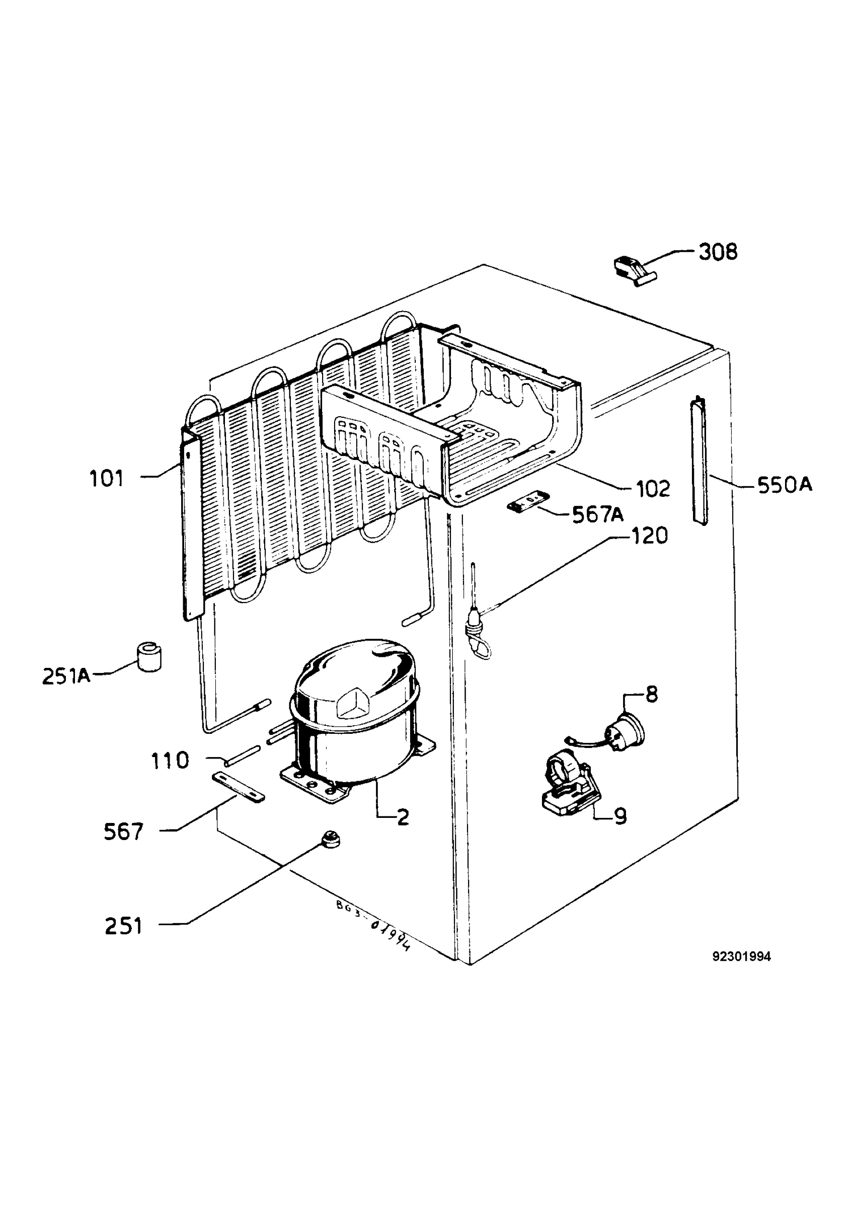 Refrigerator cooling system