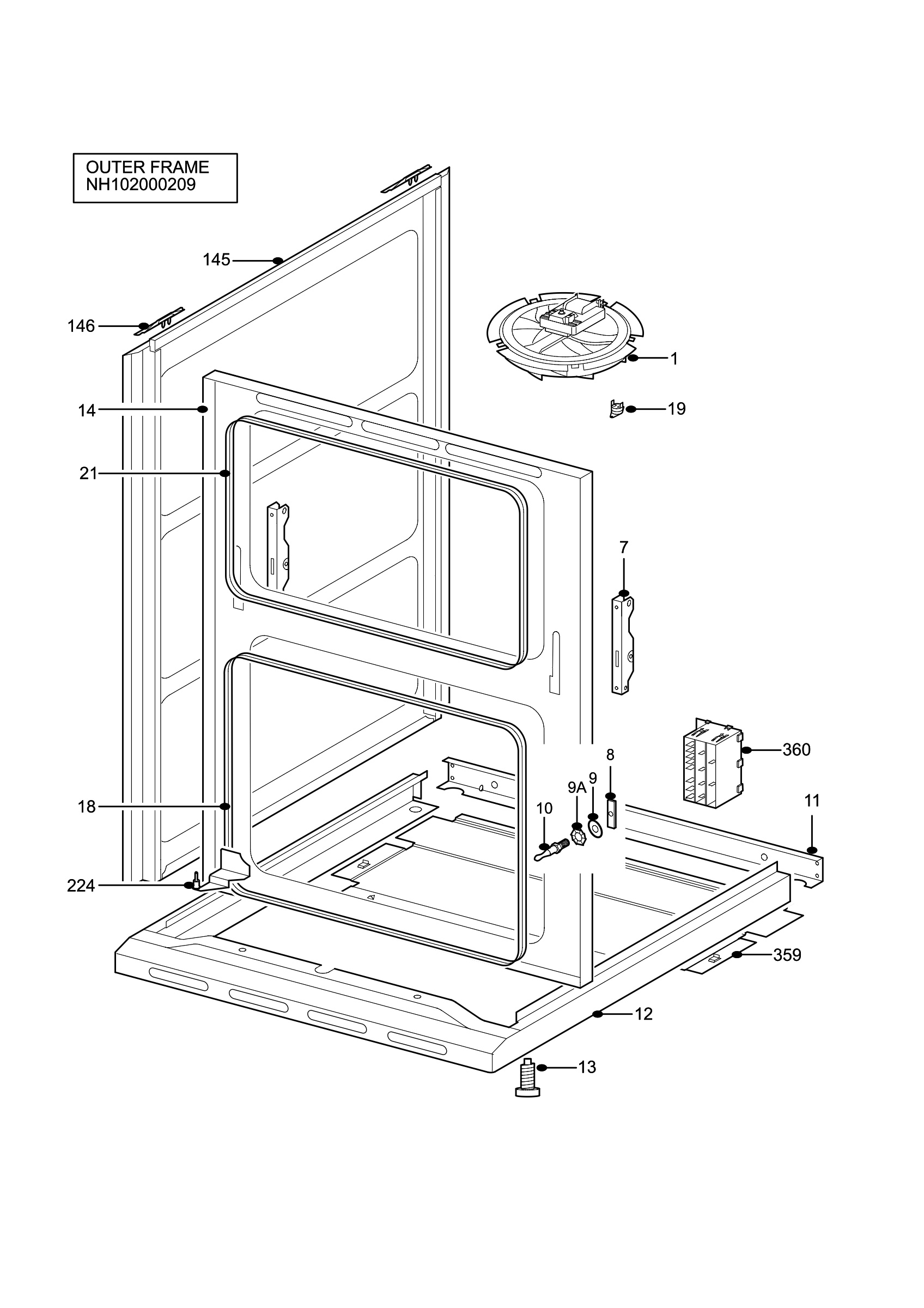 H10 Outer Frame