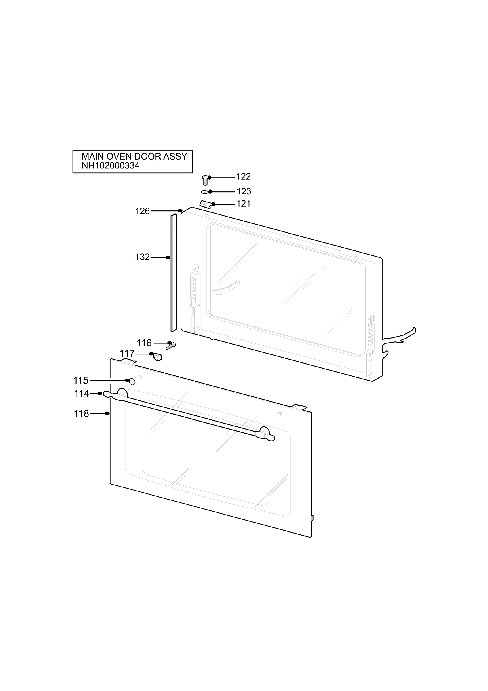 H10 Main Oven Door (large)