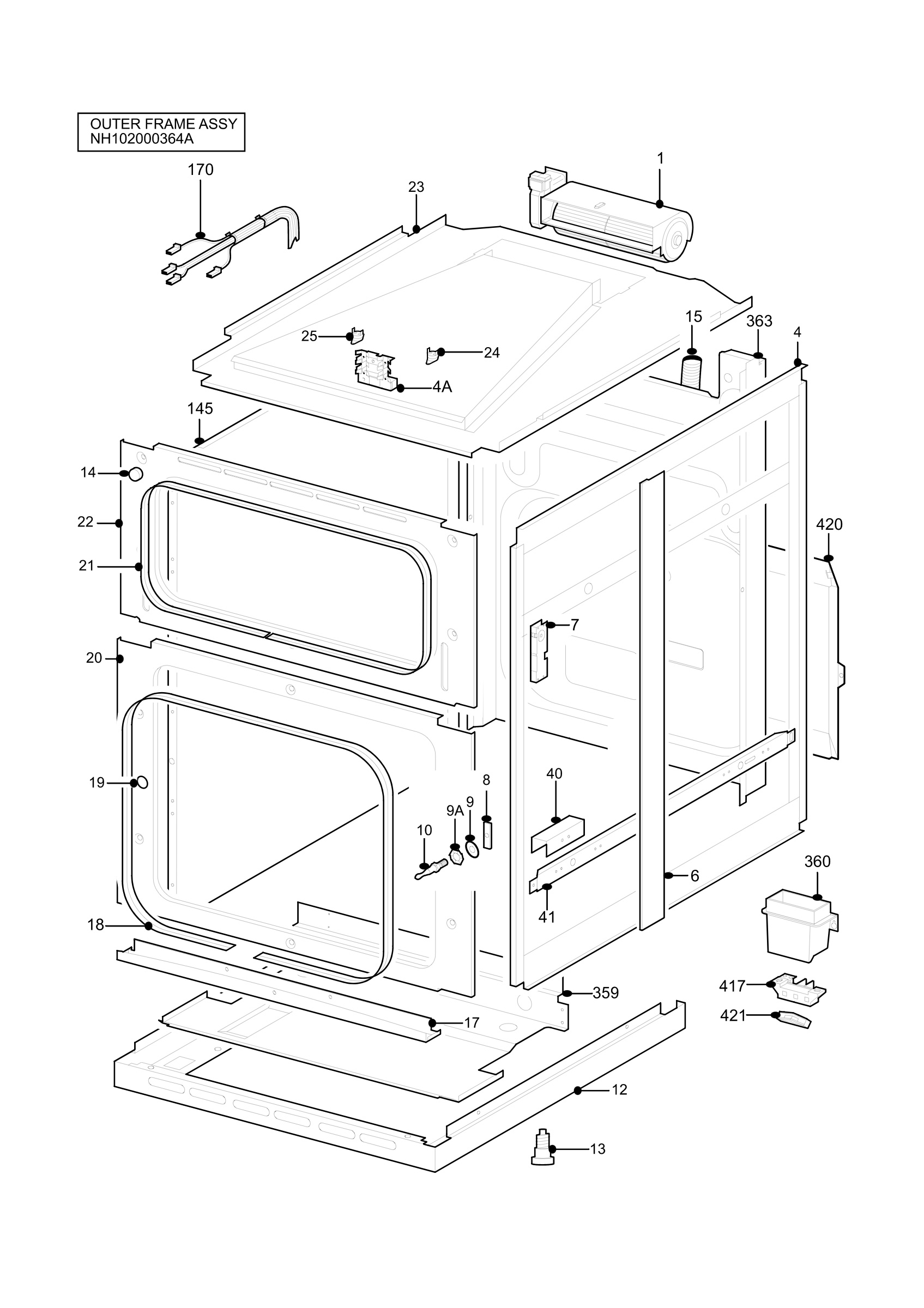 H10 Outer Frame