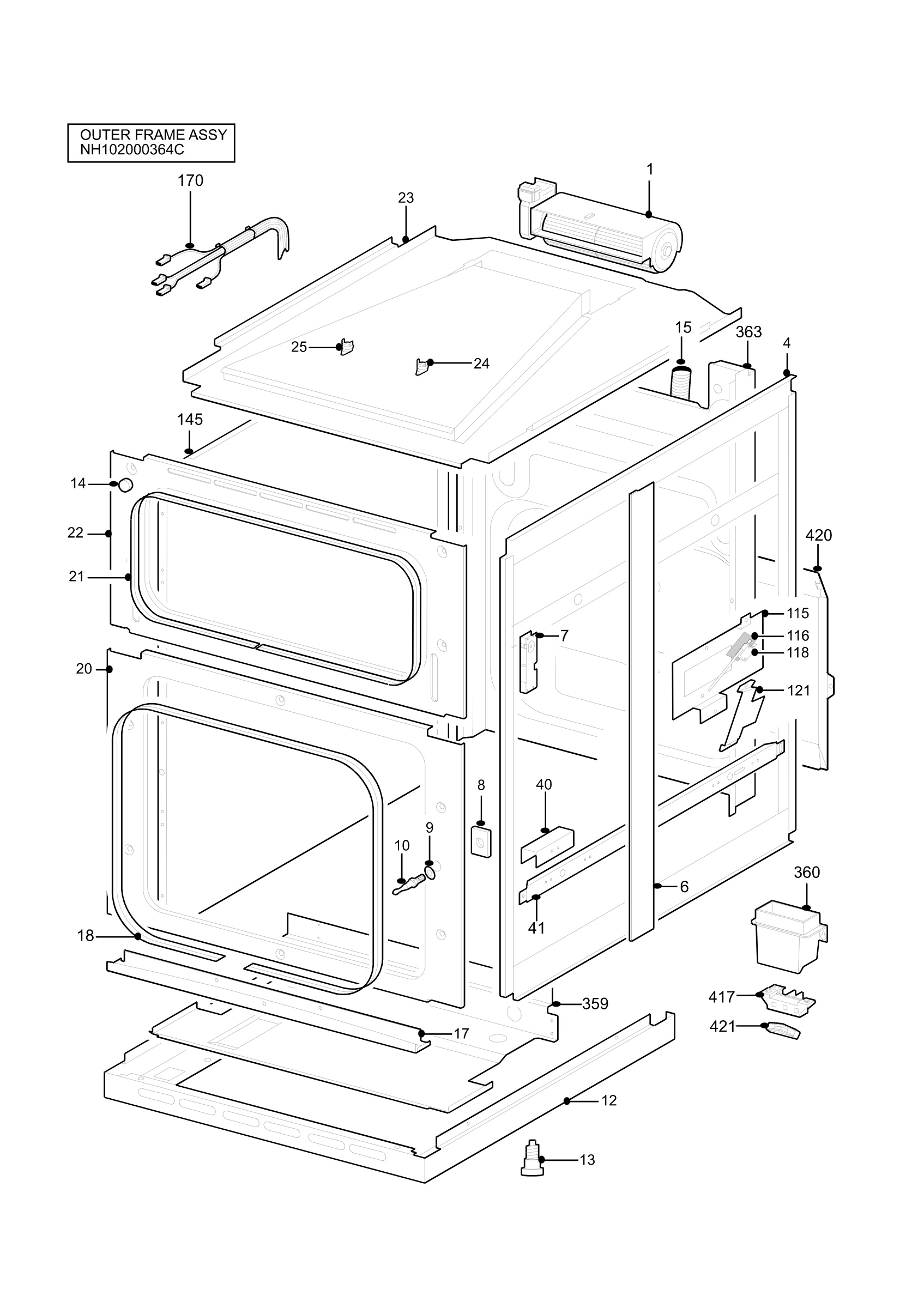 H10 Outer Frame