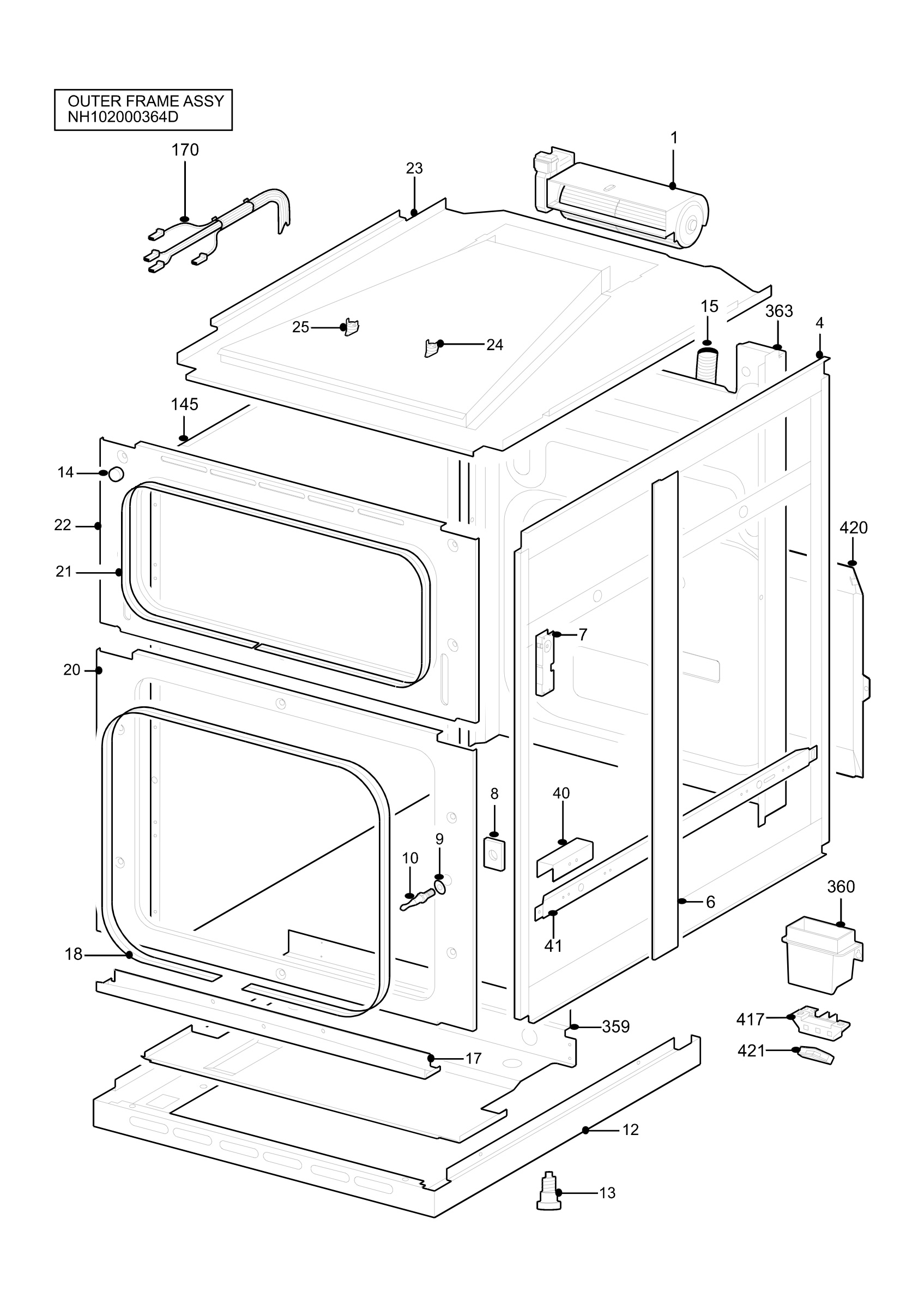 H10 Outer Frame