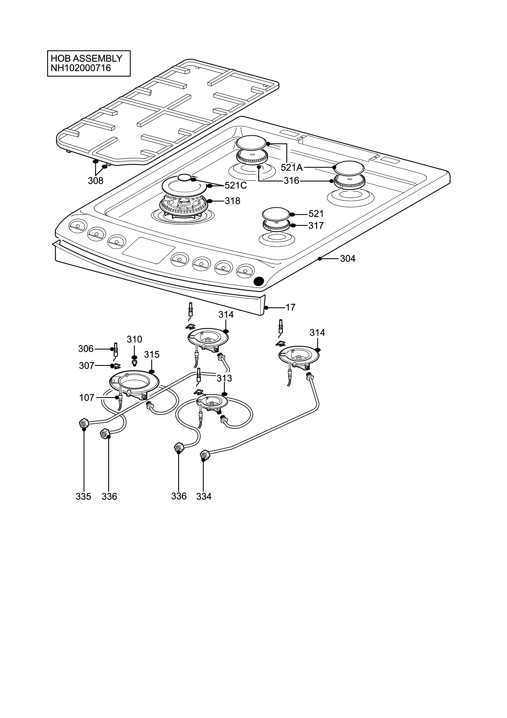 H10 Hob