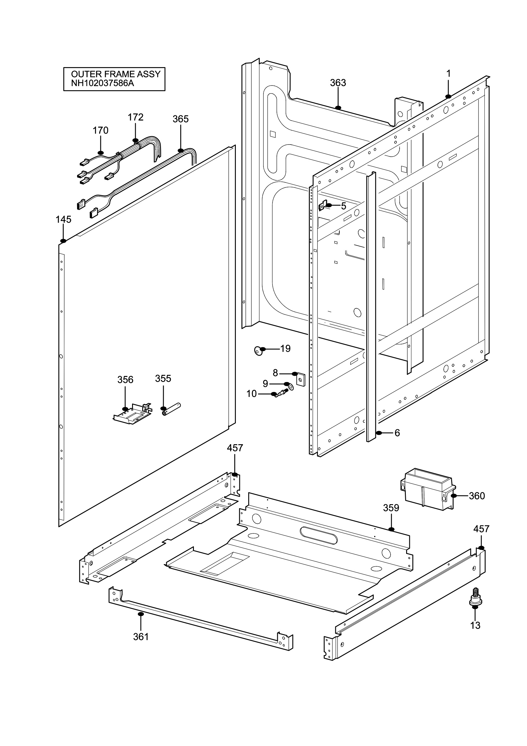 H10 Outer Frame