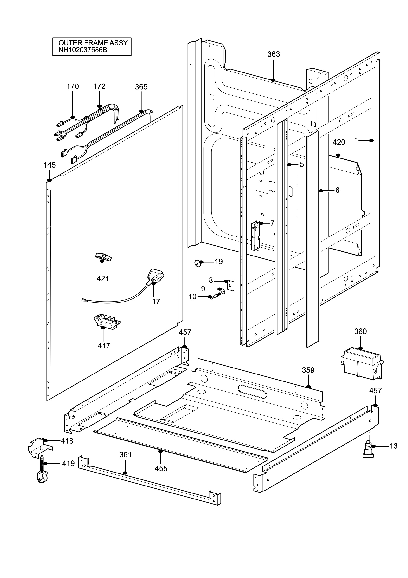 H10 Outer Frame