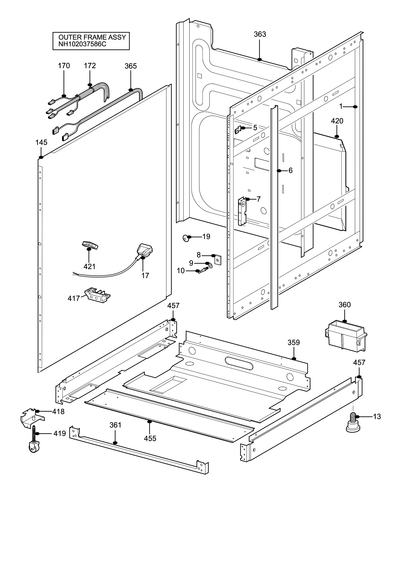 H10 Outer Frame