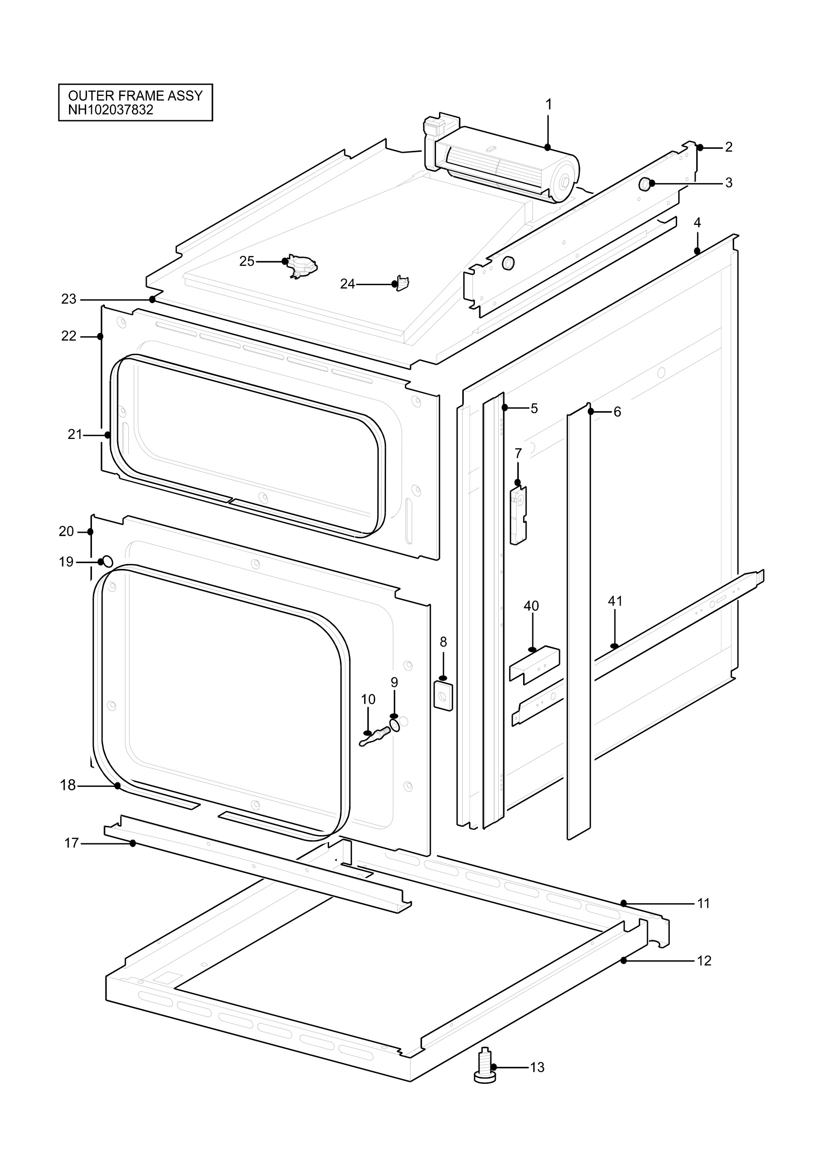 H10 Outer Frame