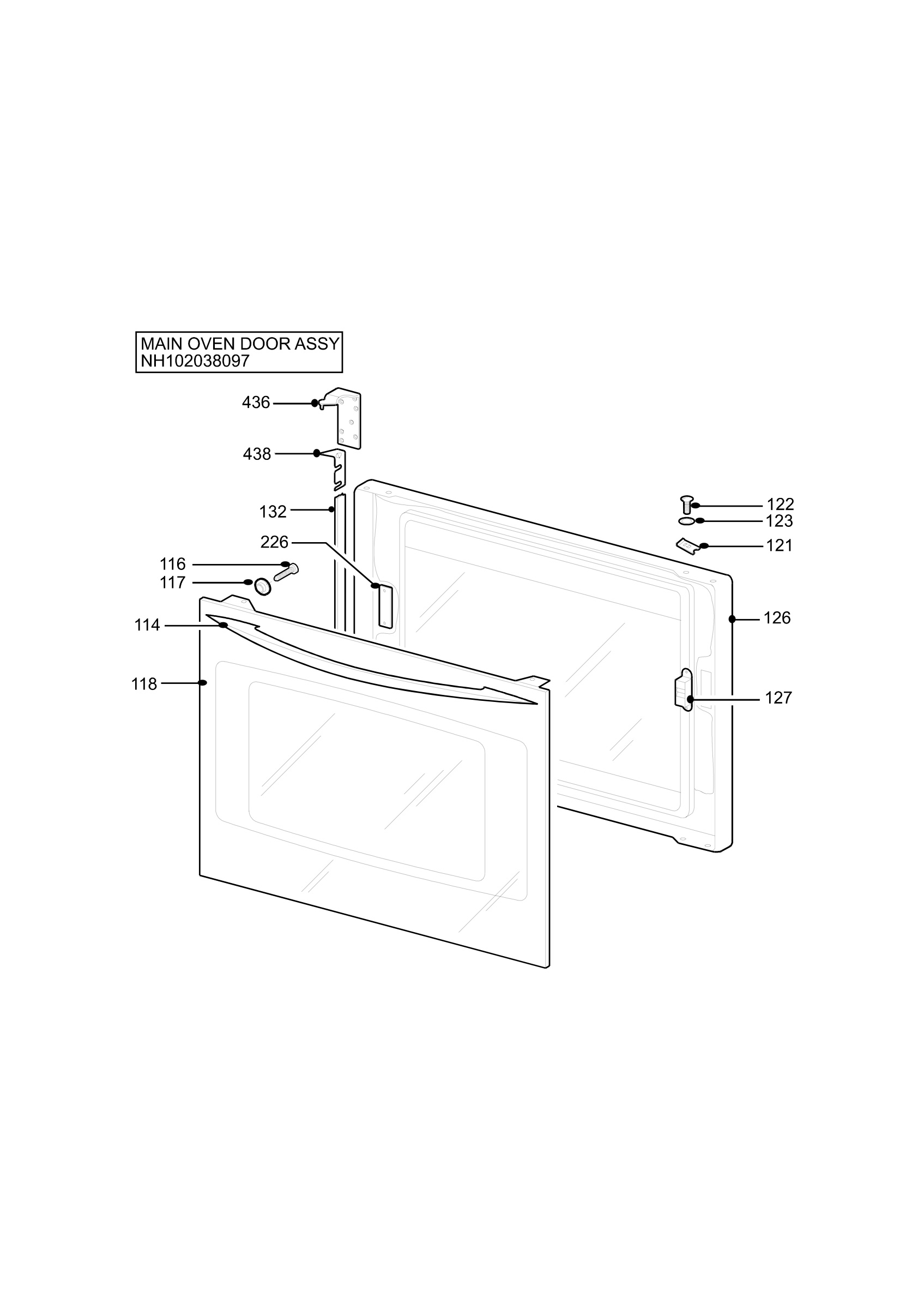 H10 Main Oven Door (large)