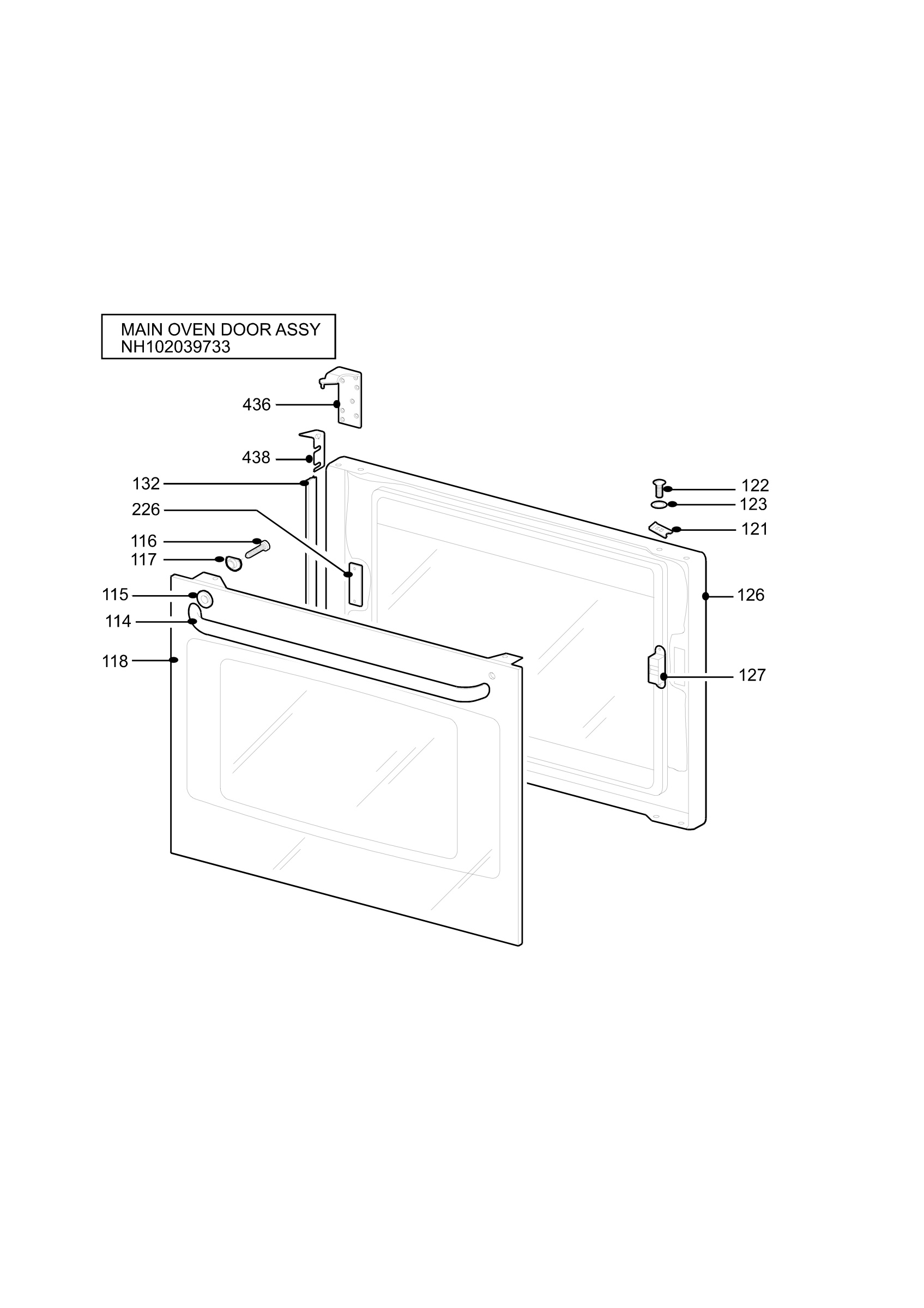 H10 Main Oven Door (large)