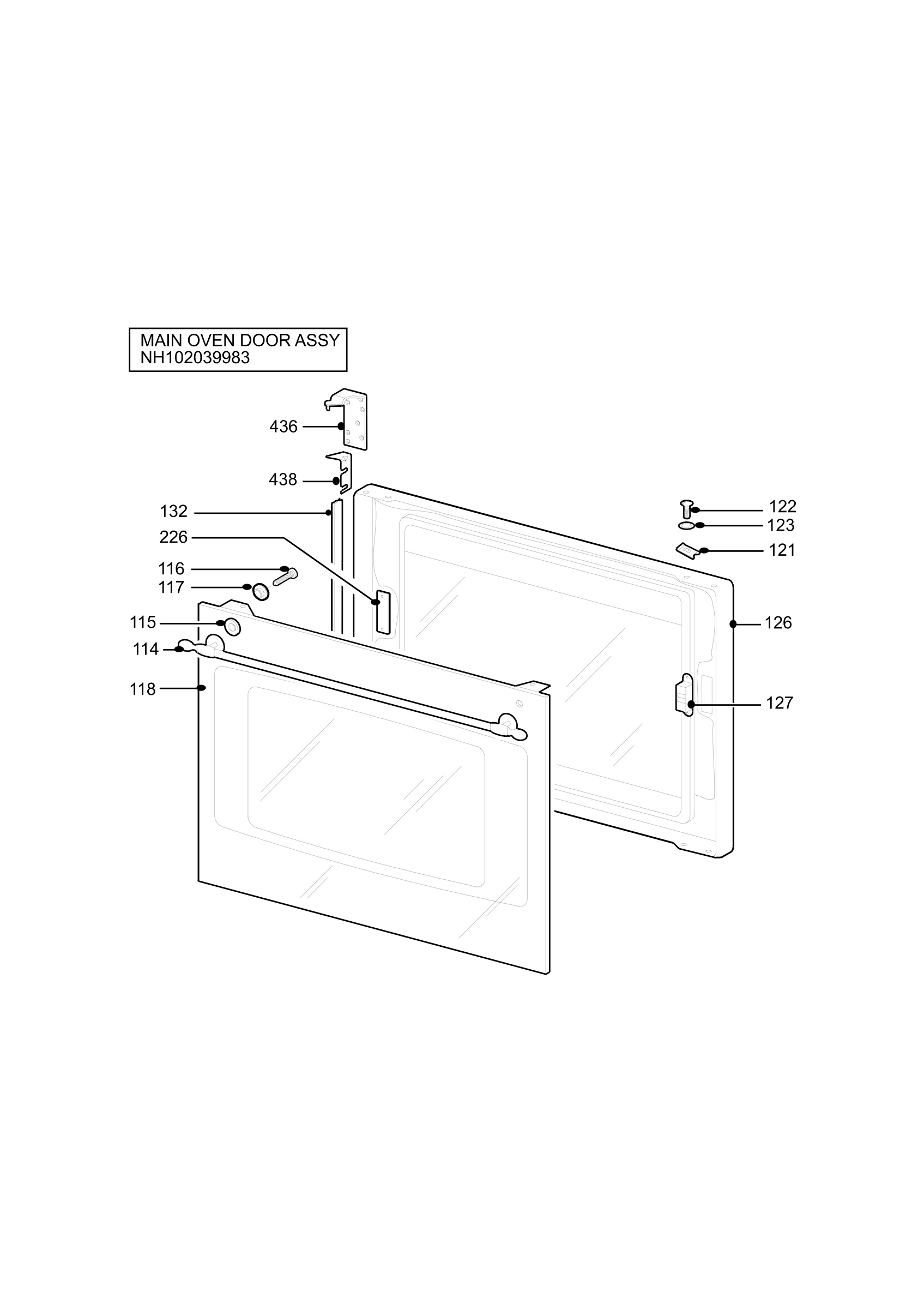 H10 Main Oven Door (large)
