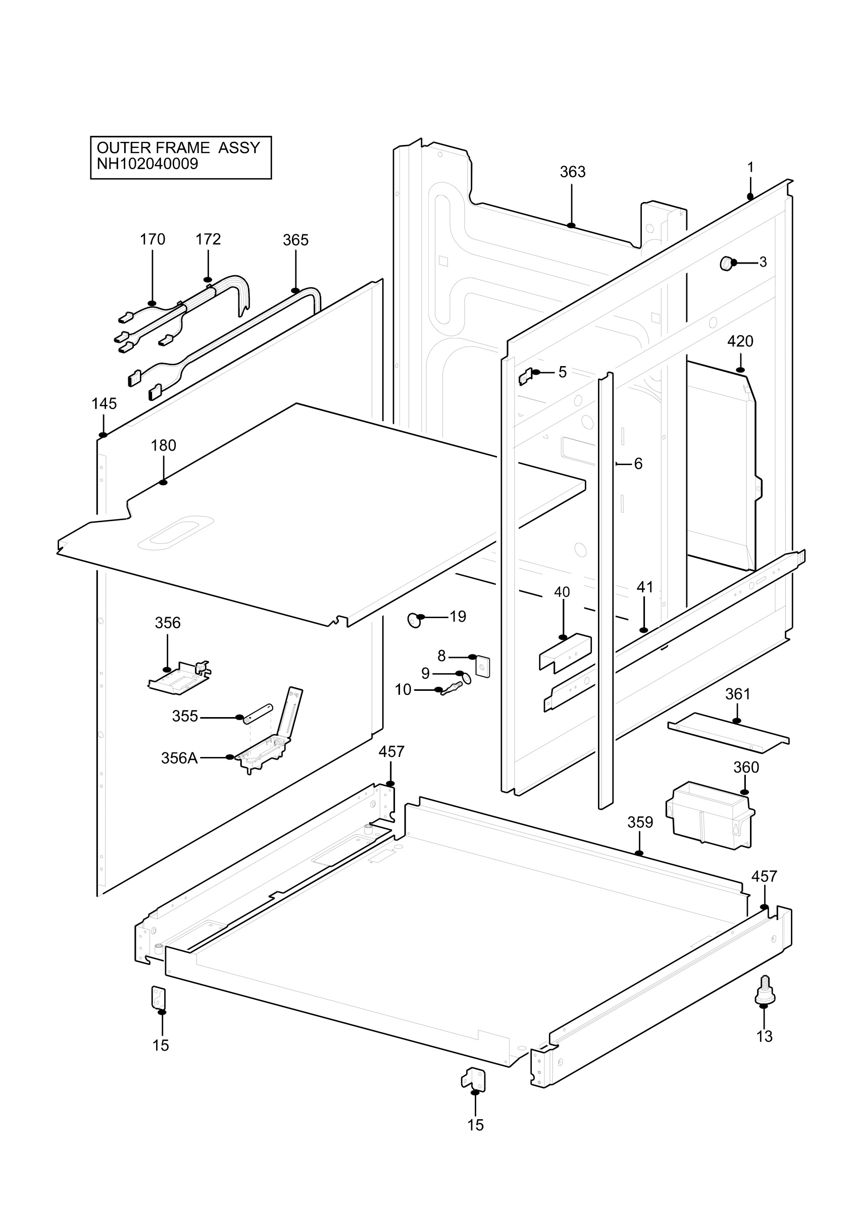 H10 Outer Frame