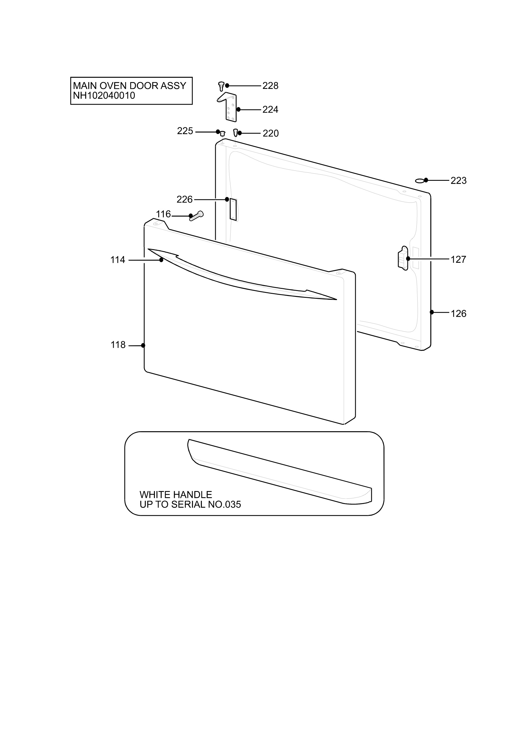H10 Main Oven Door (large)