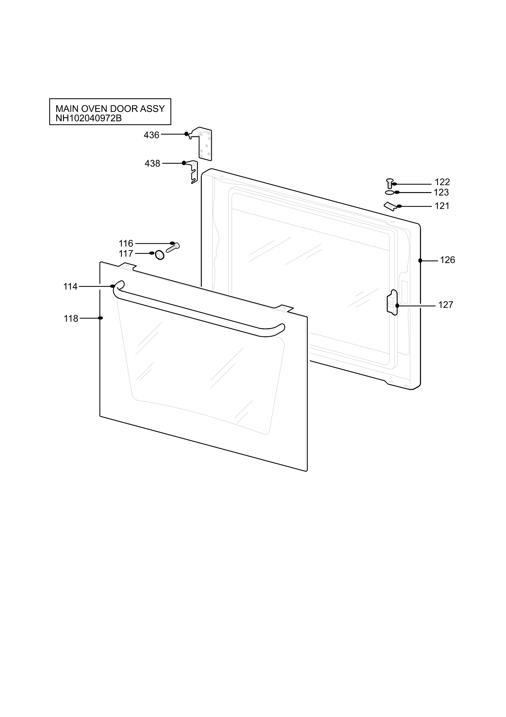 H10 Main Oven Door (large)