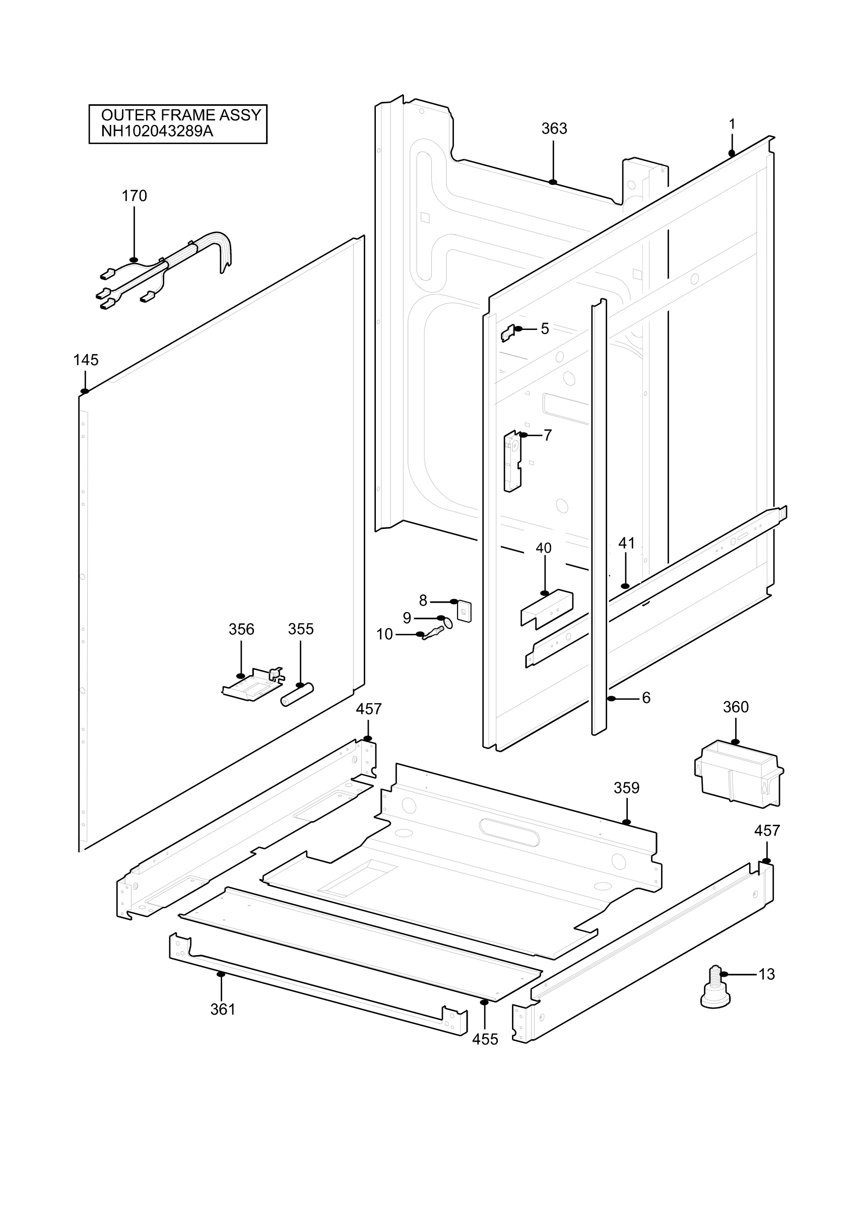 H10 Outer Frame
