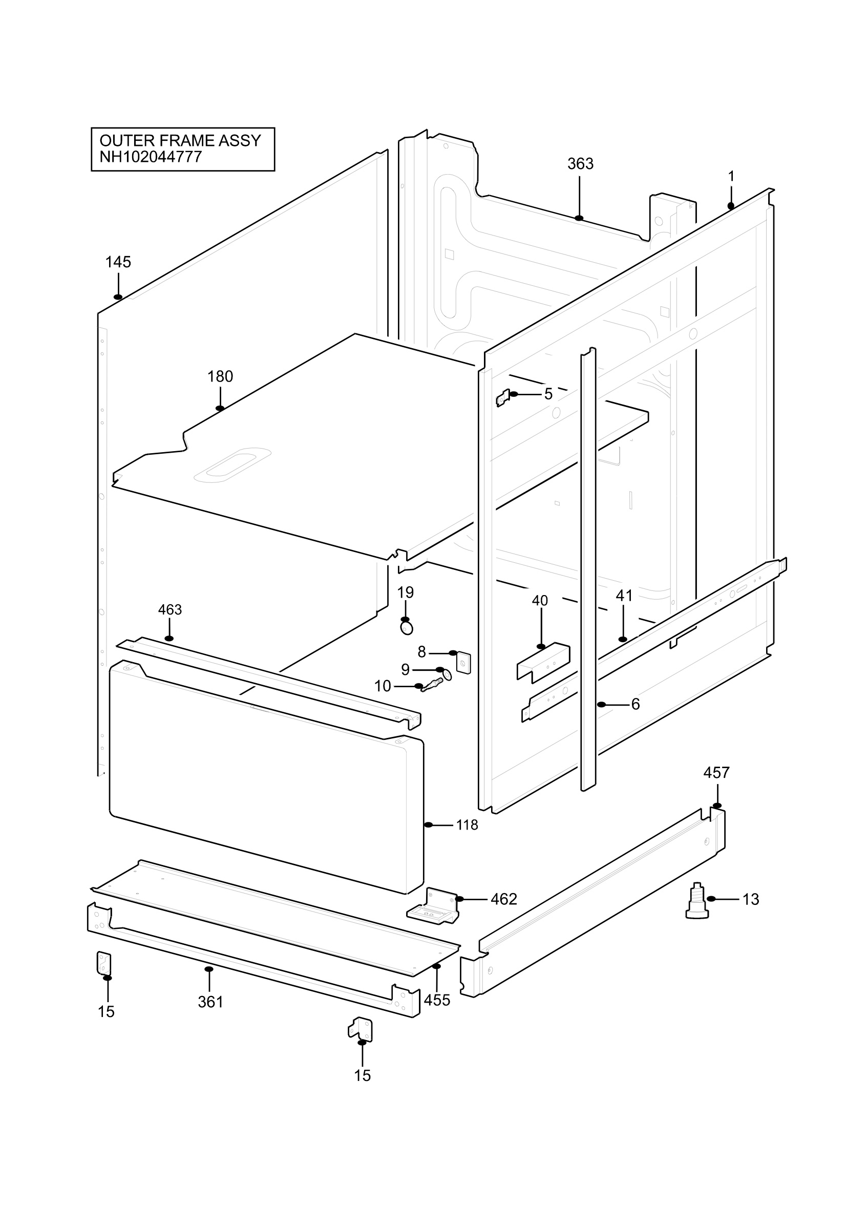 H10 Outer Frame