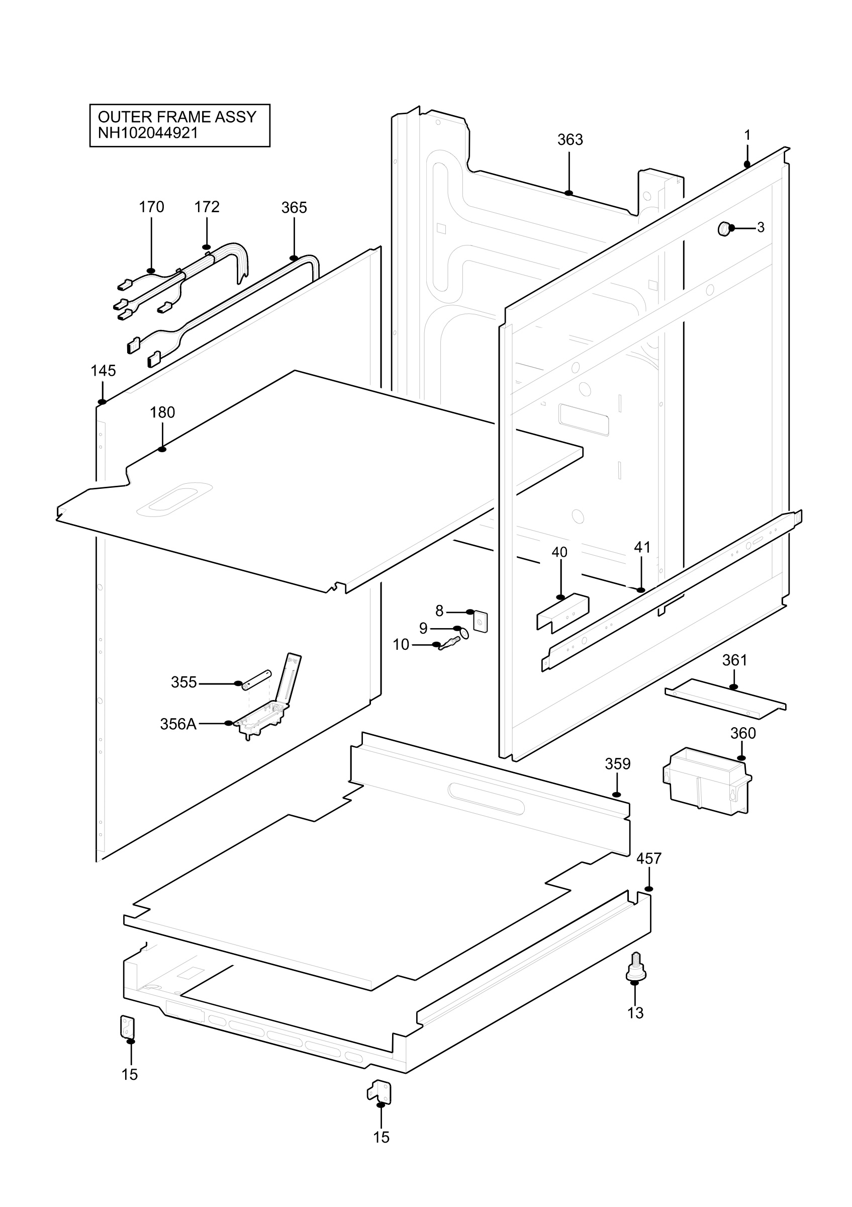 H10 Outer Frame