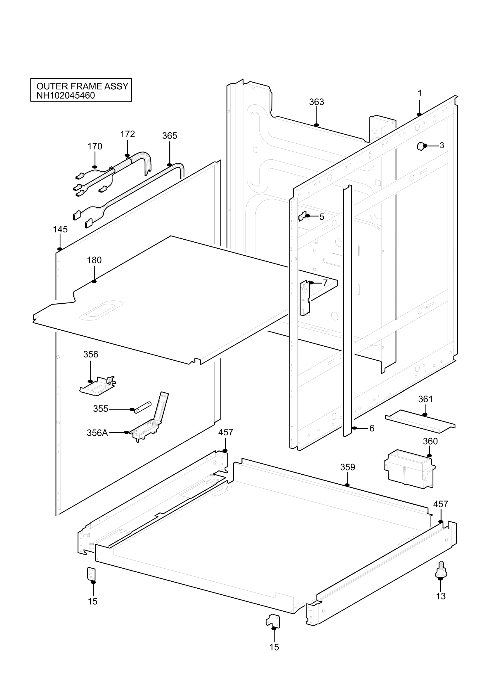 H10 Outer Frame