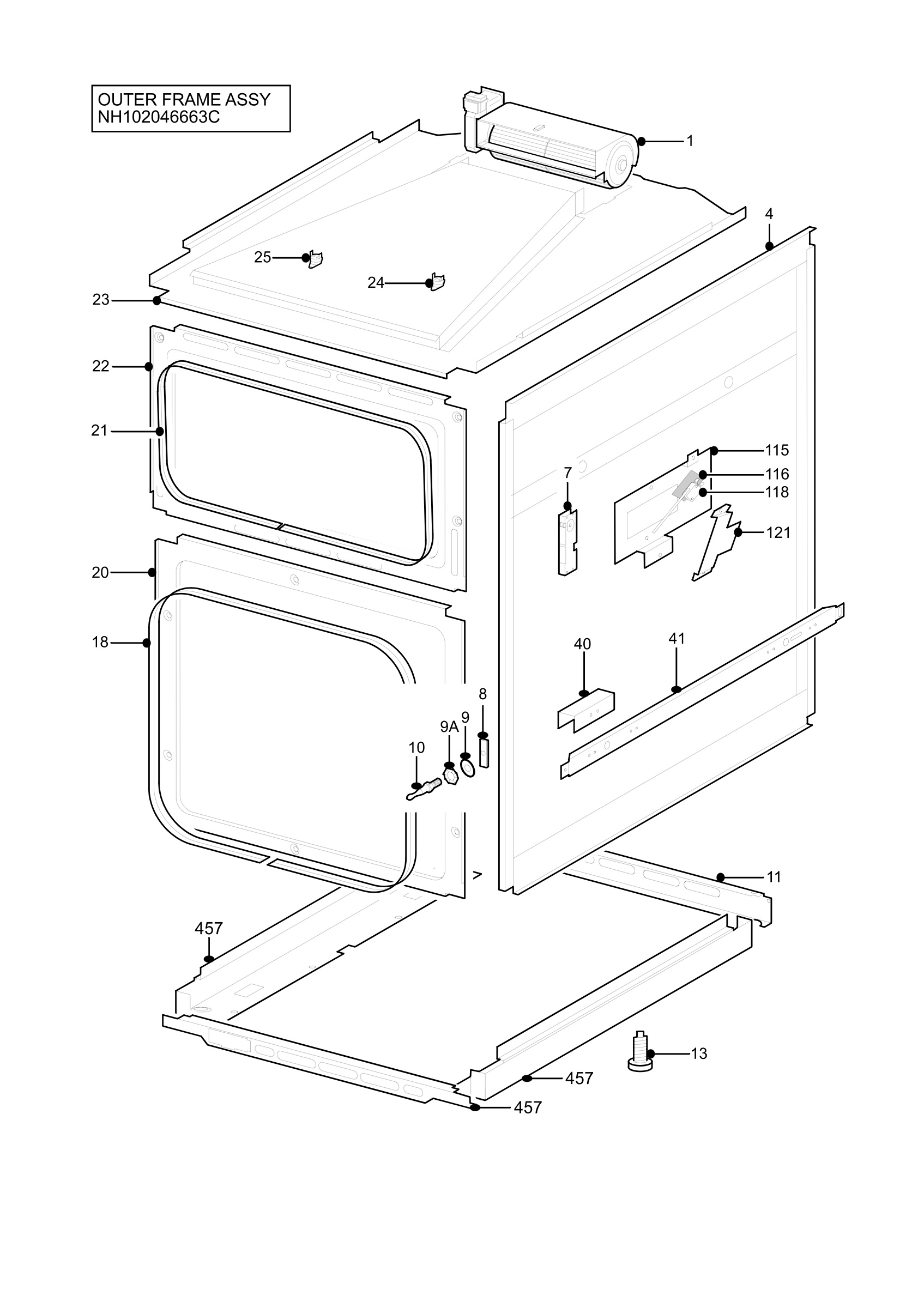 H10 Outer Frame