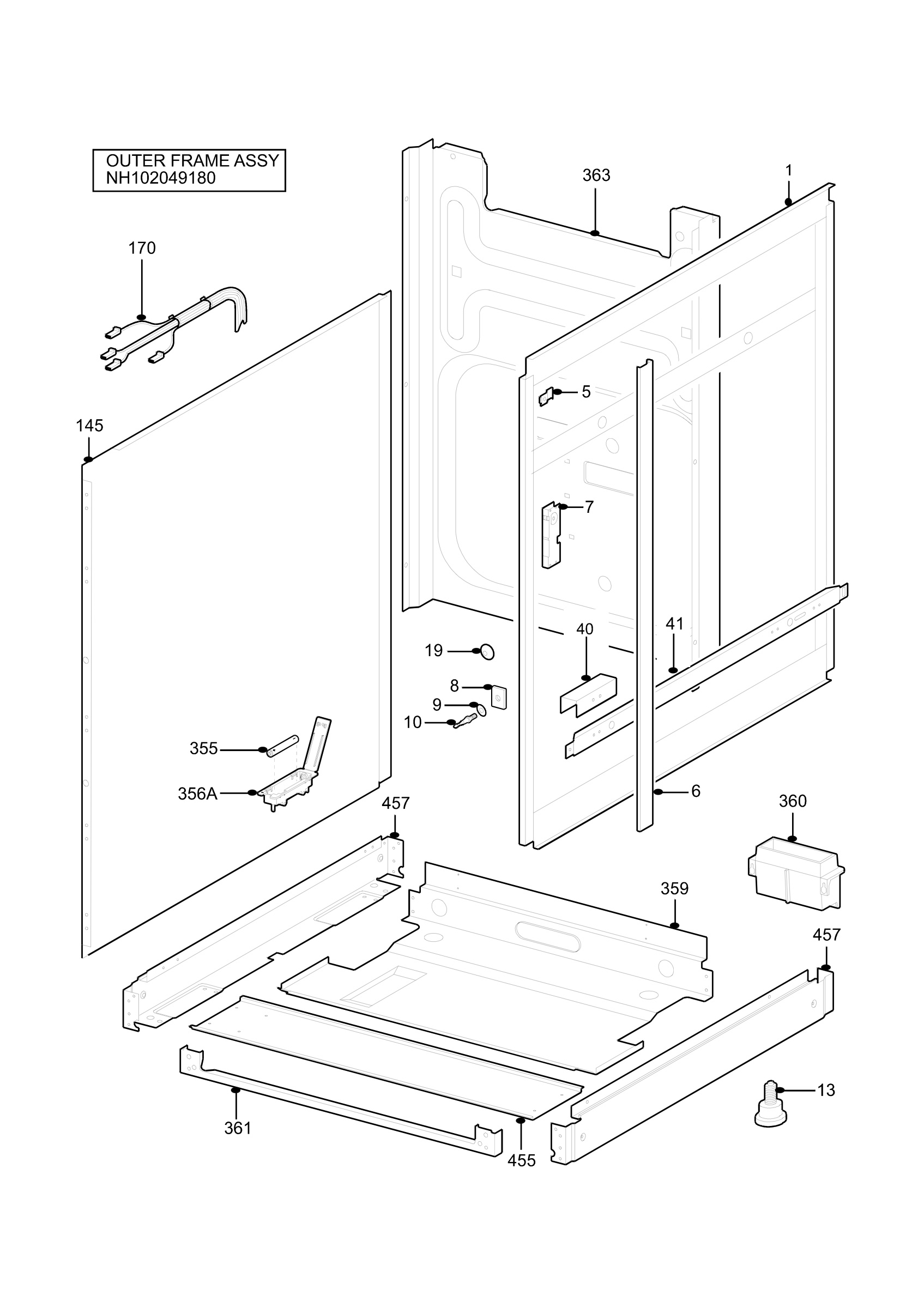 H10 Outer Frame