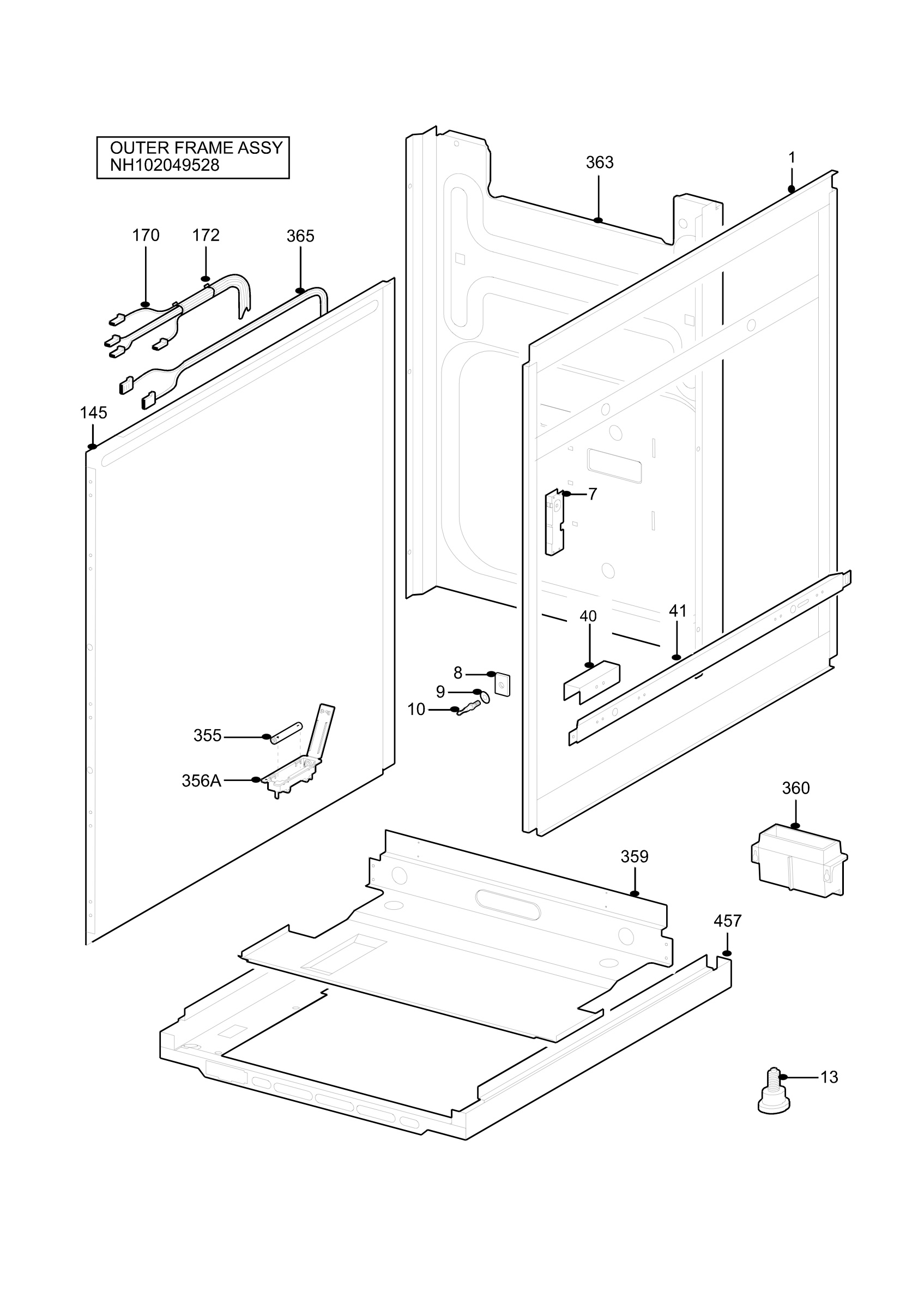 H10 Outer Frame