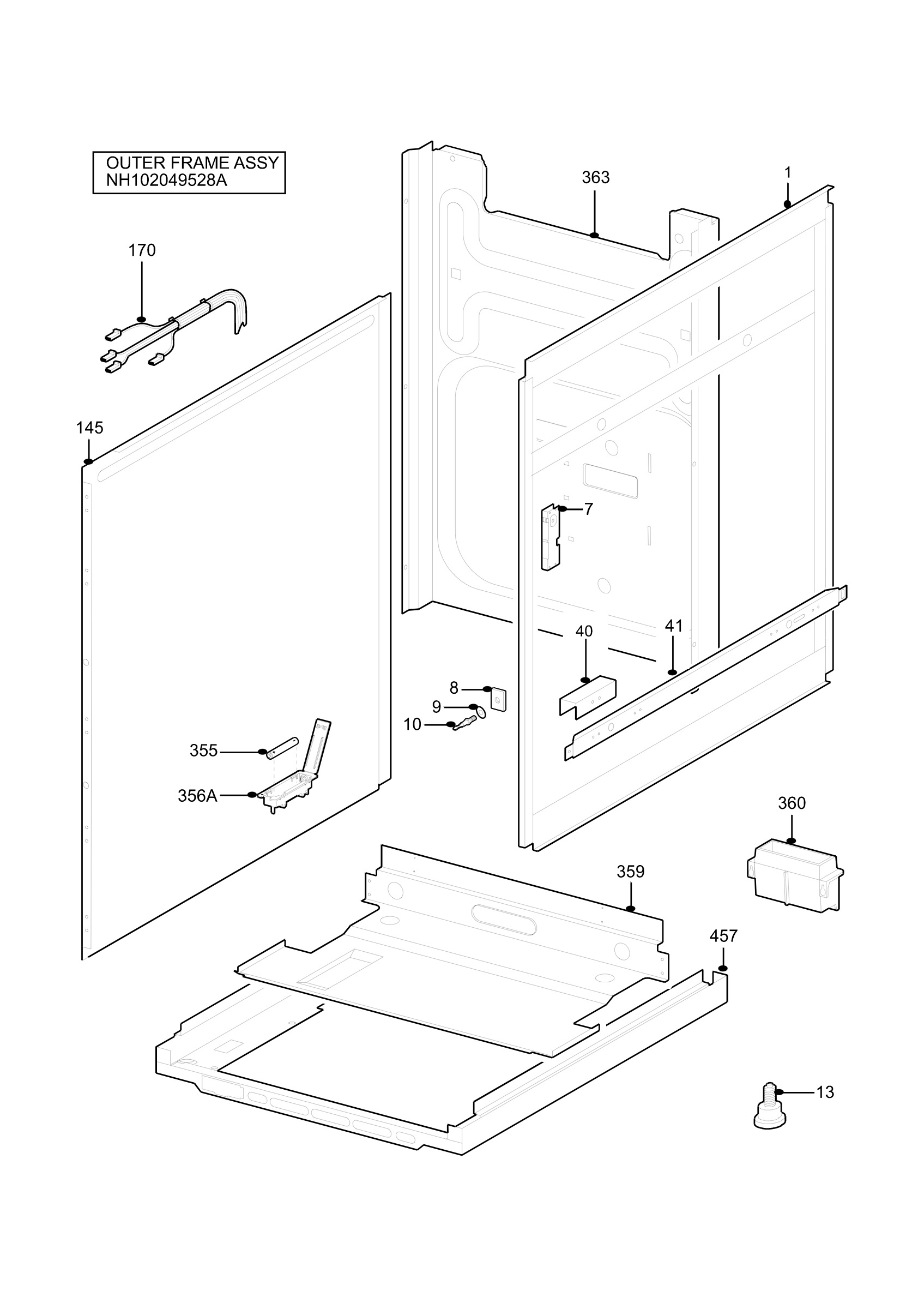 H10 Outer Frame