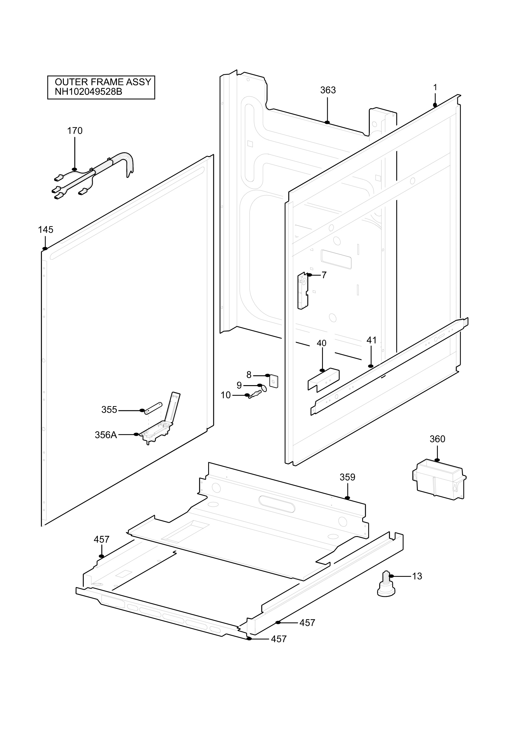 H10 Outer Frame