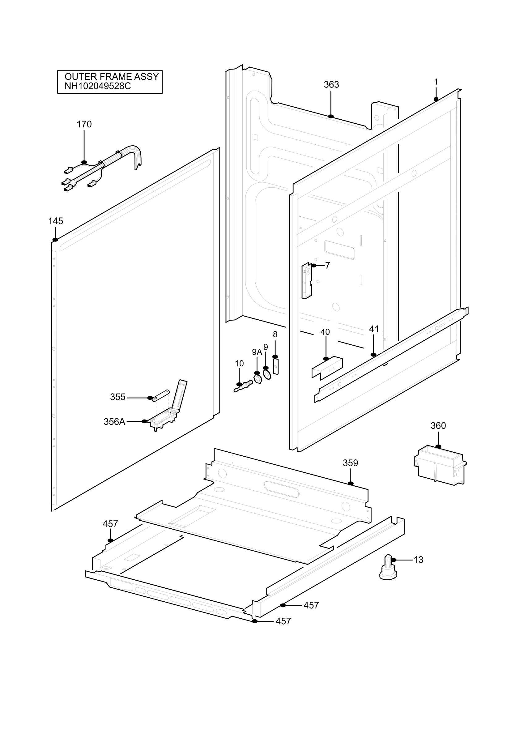 H10 Outer Frame