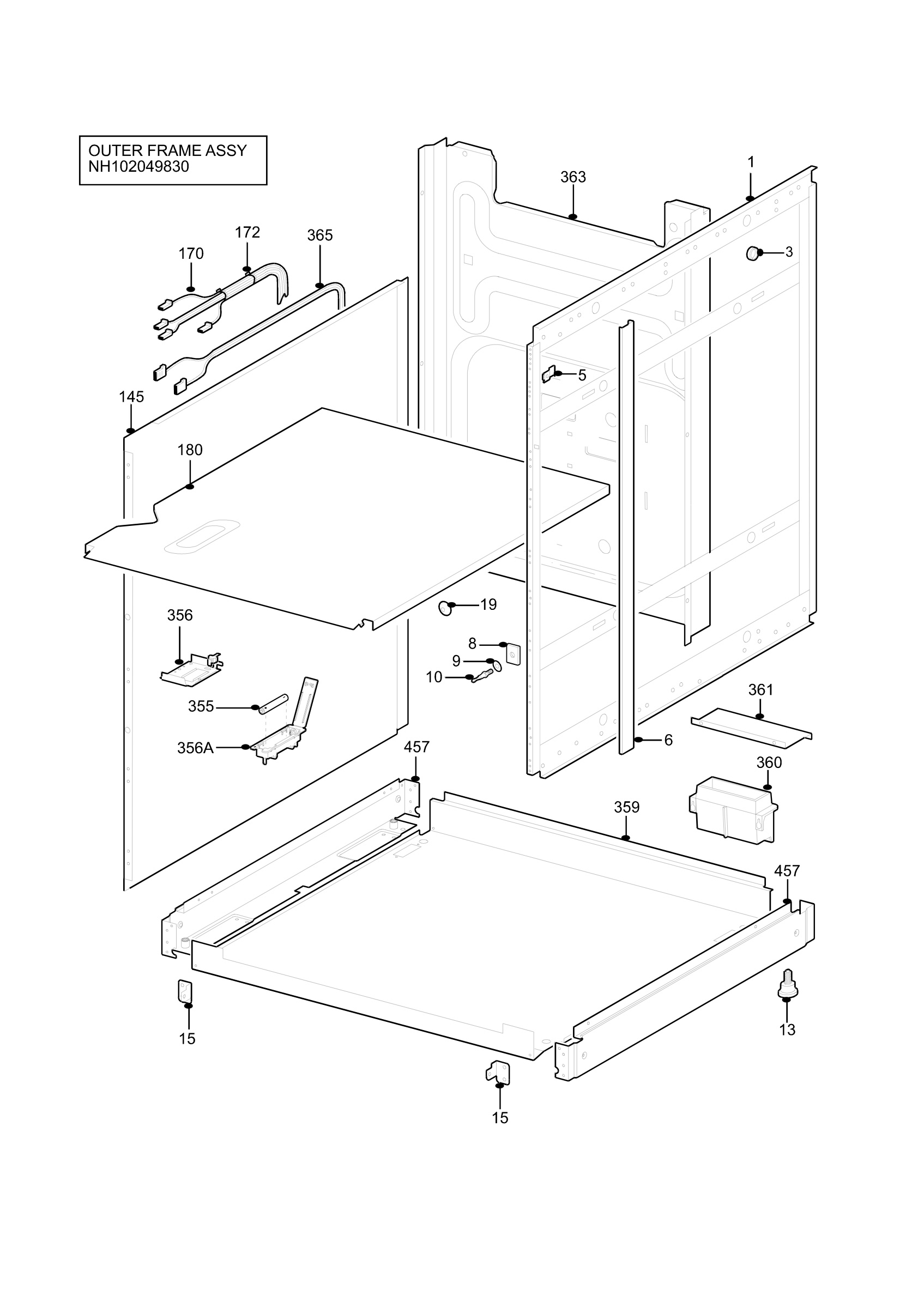 H10 Outer Frame