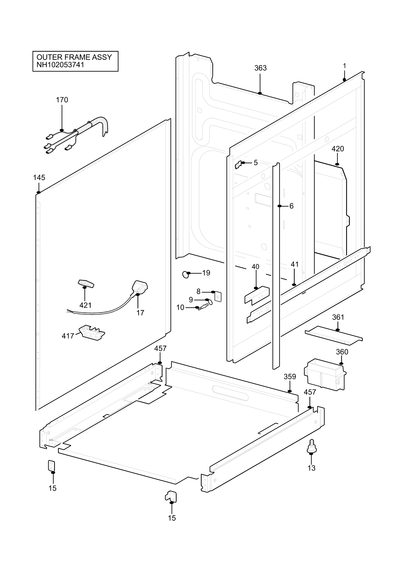 H10 Outer Frame