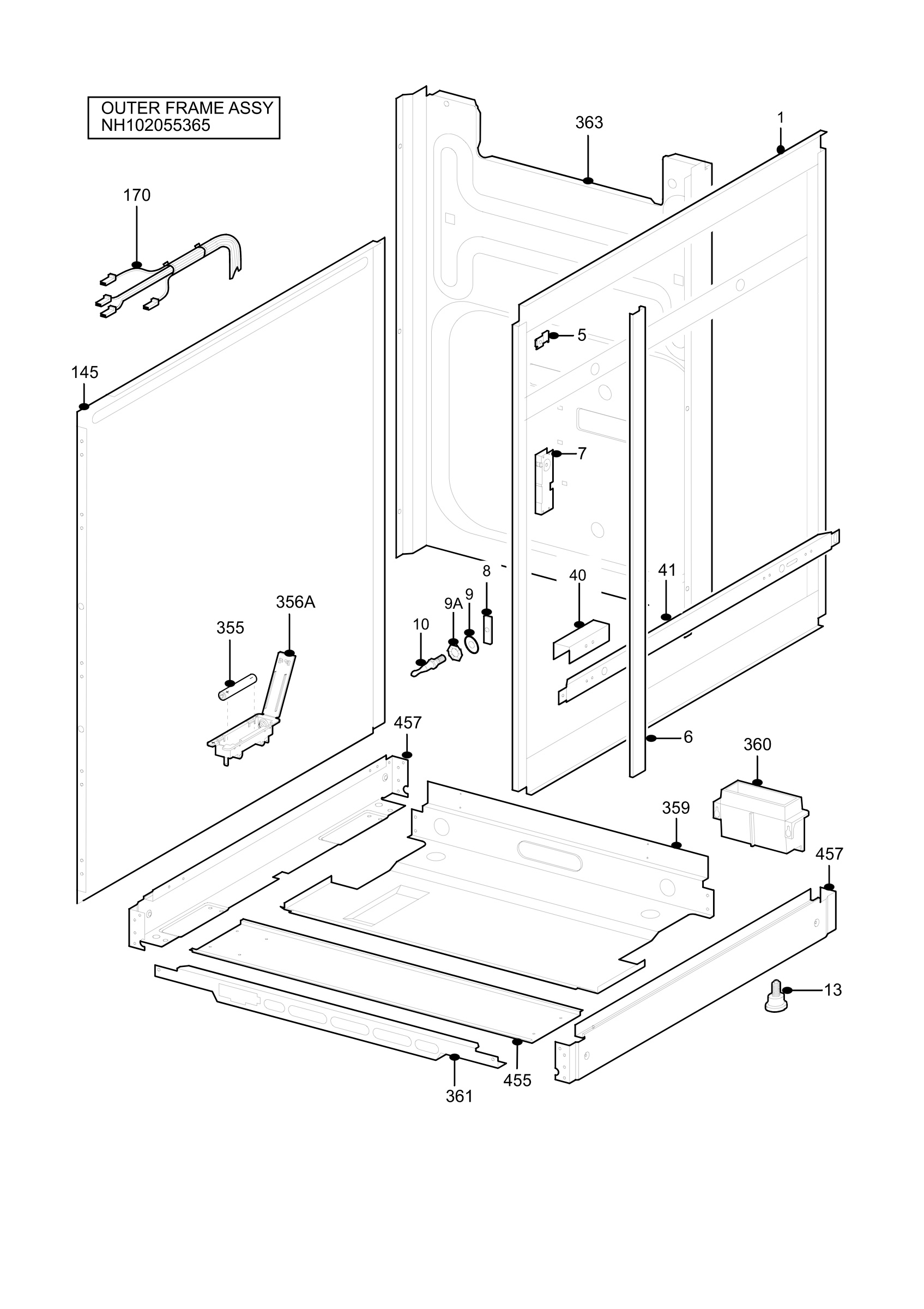 H10 Outer Frame