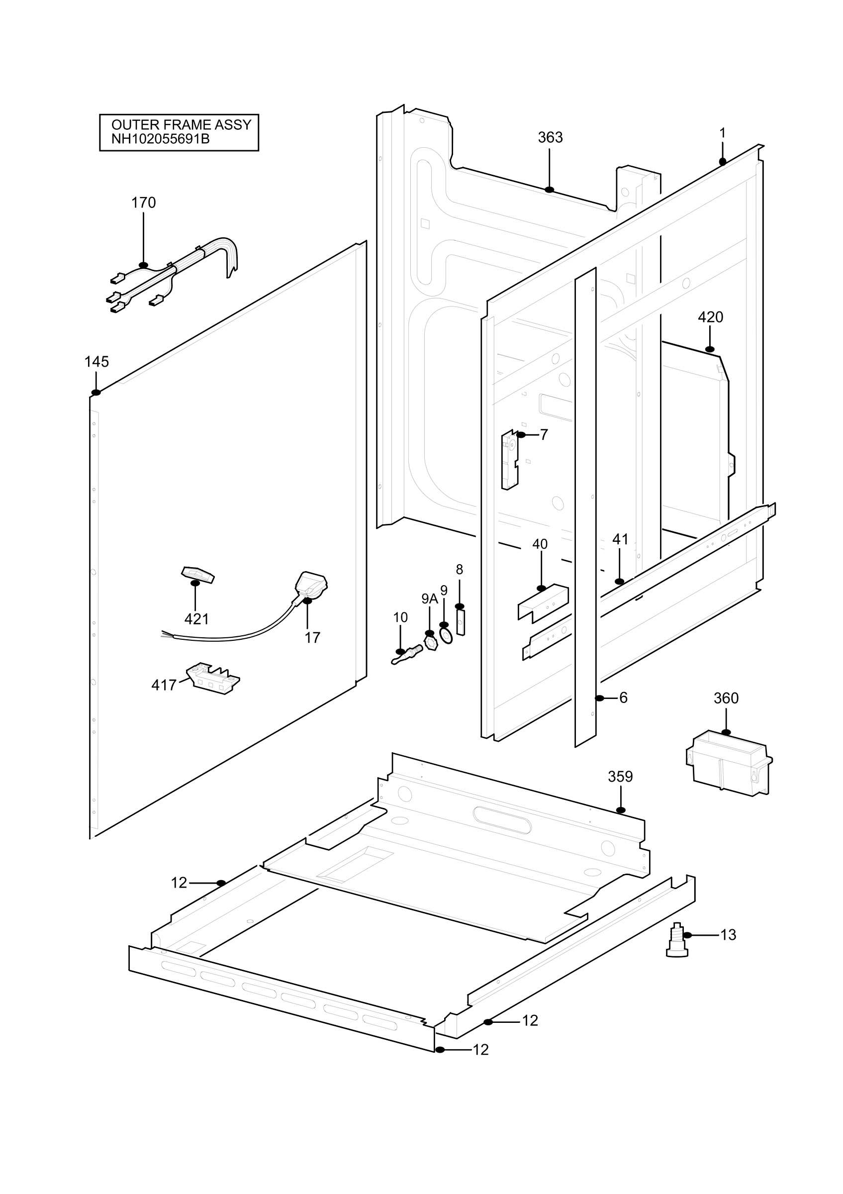 H10 Outer Frame
