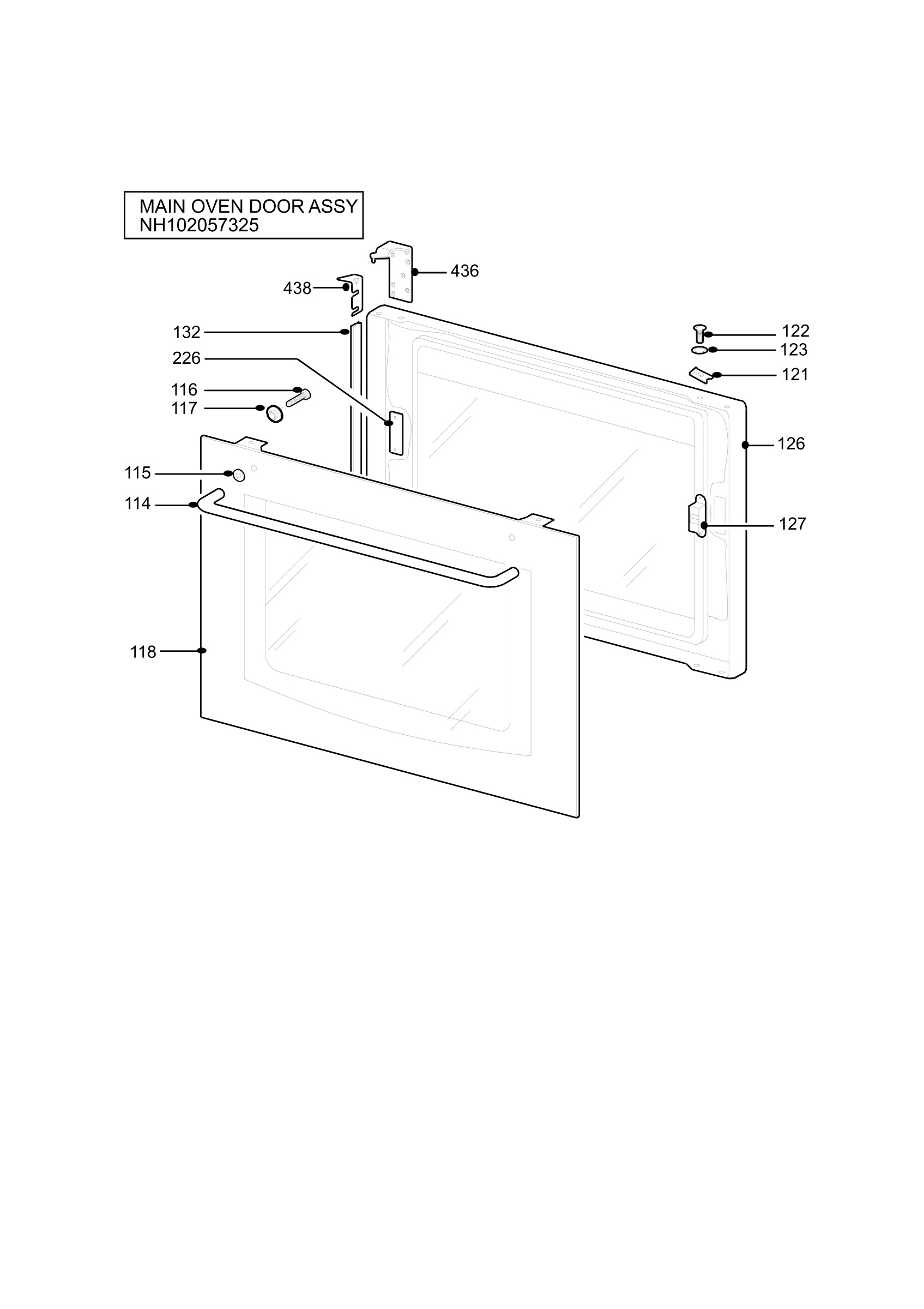 H10 Main Oven Door (large)