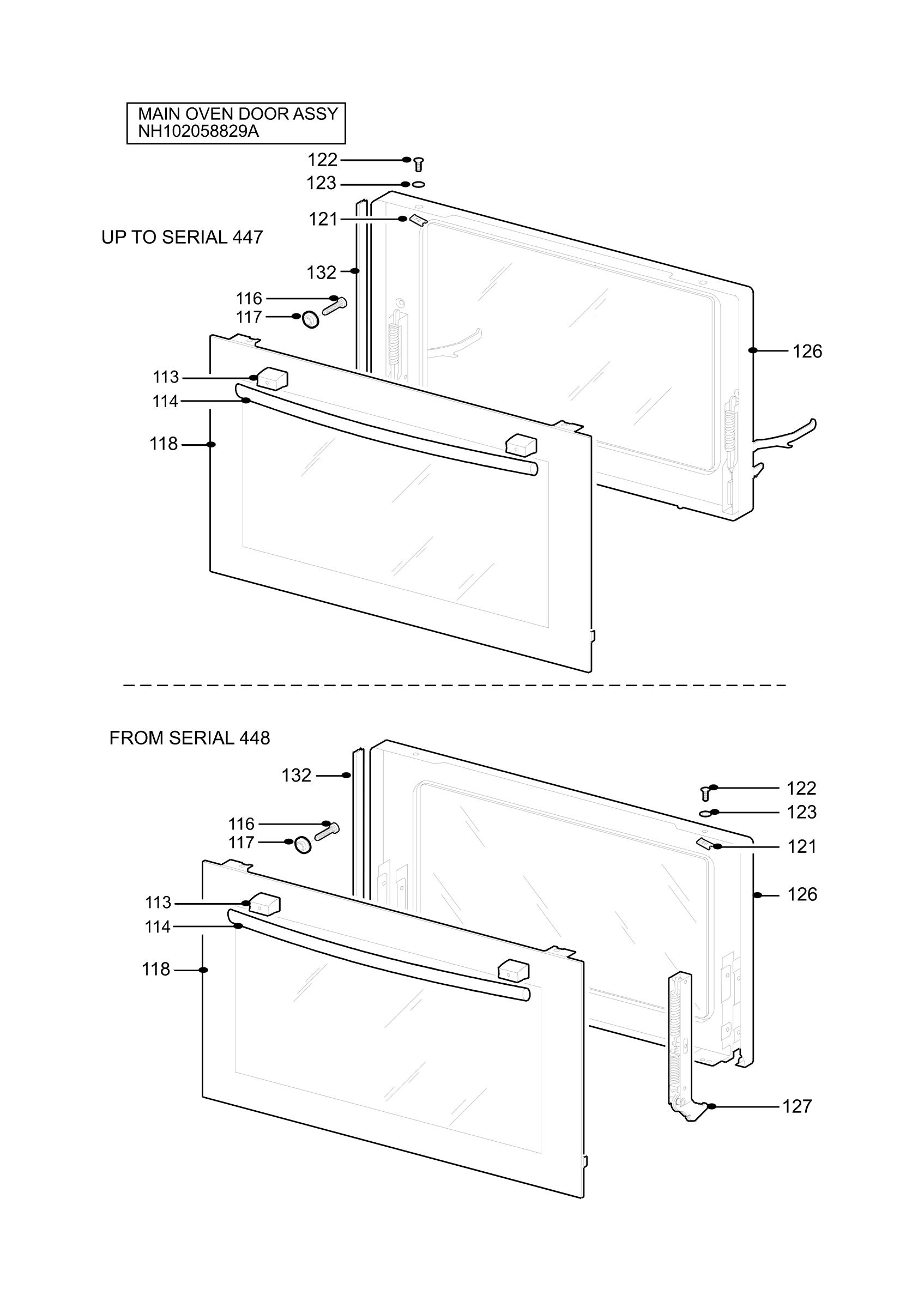 H10 Main Oven Door (large)
