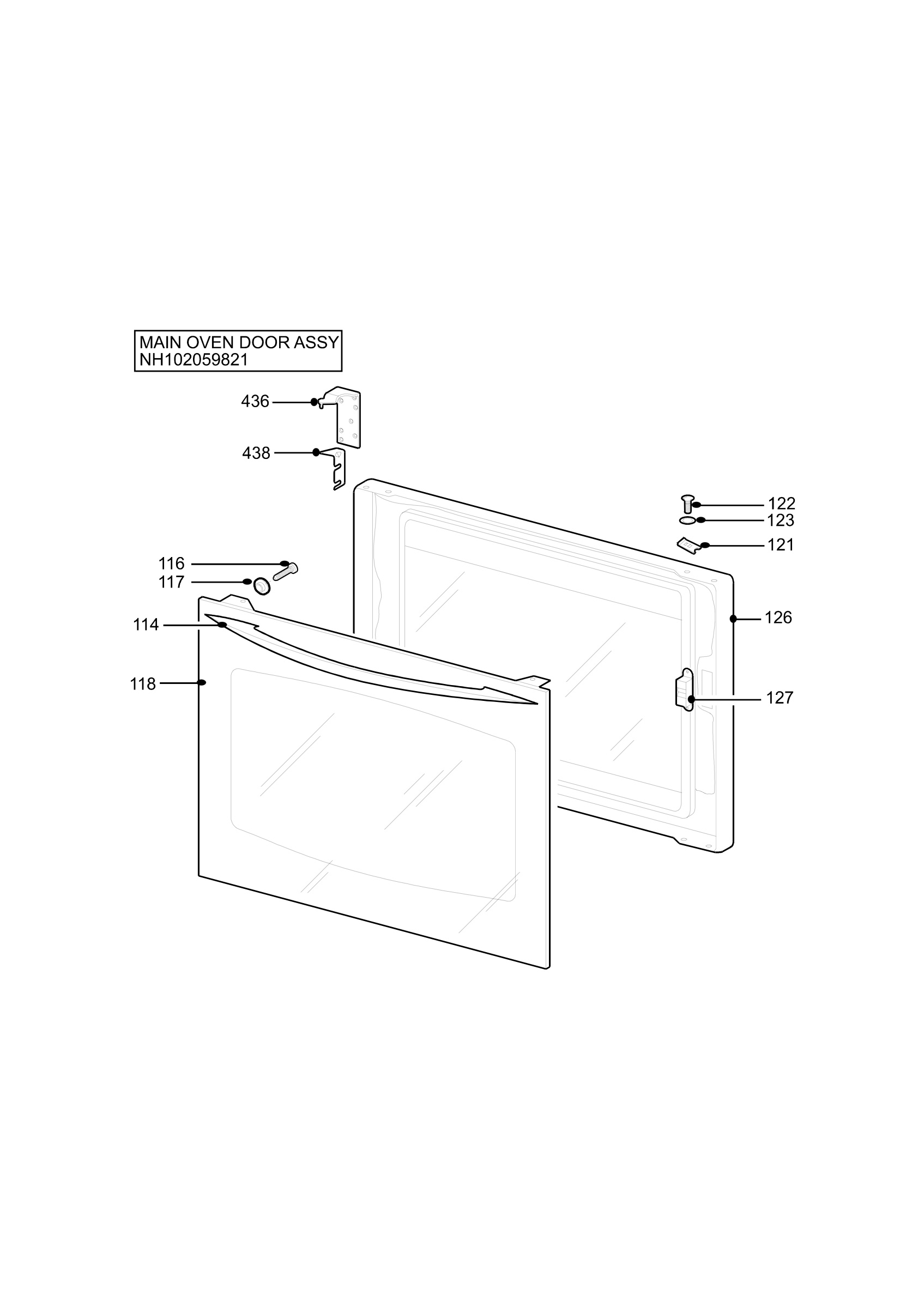 H10 Main Oven Door (large)
