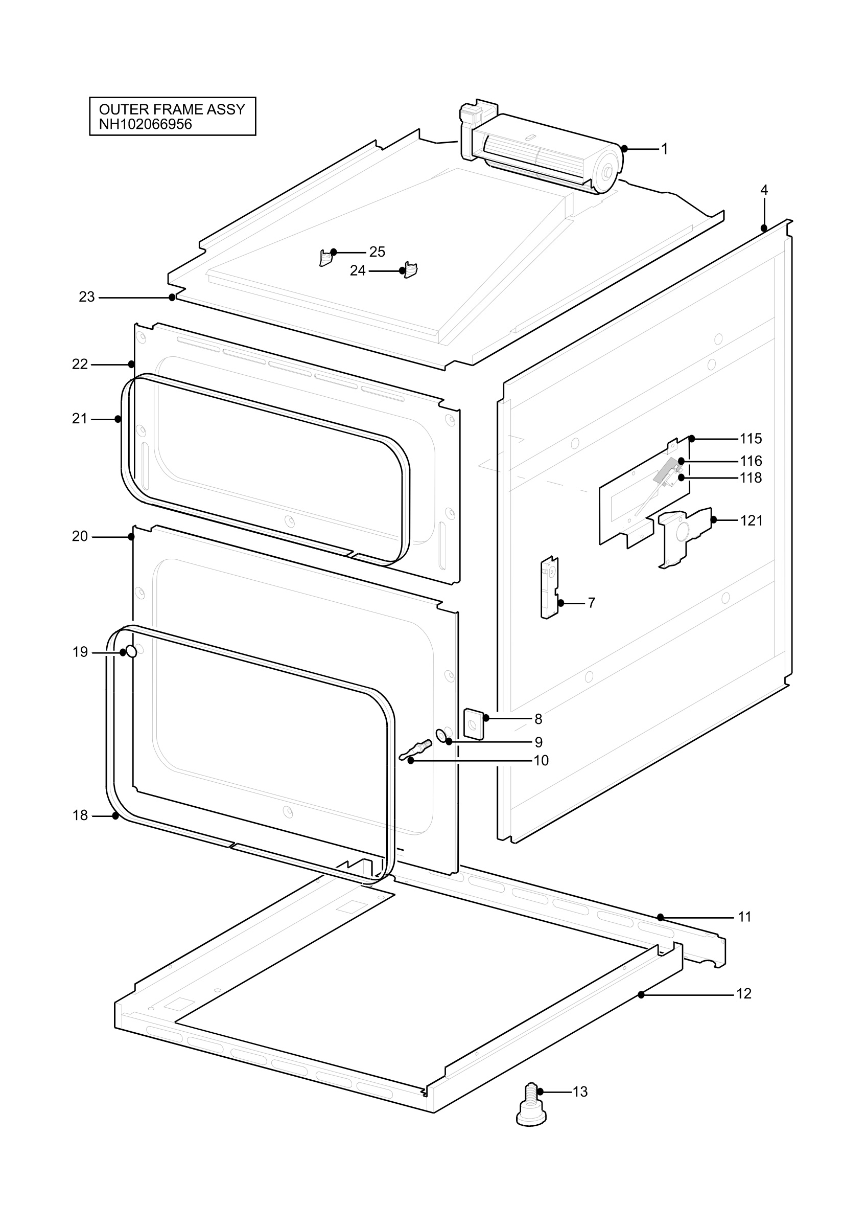 H10 Outer Frame