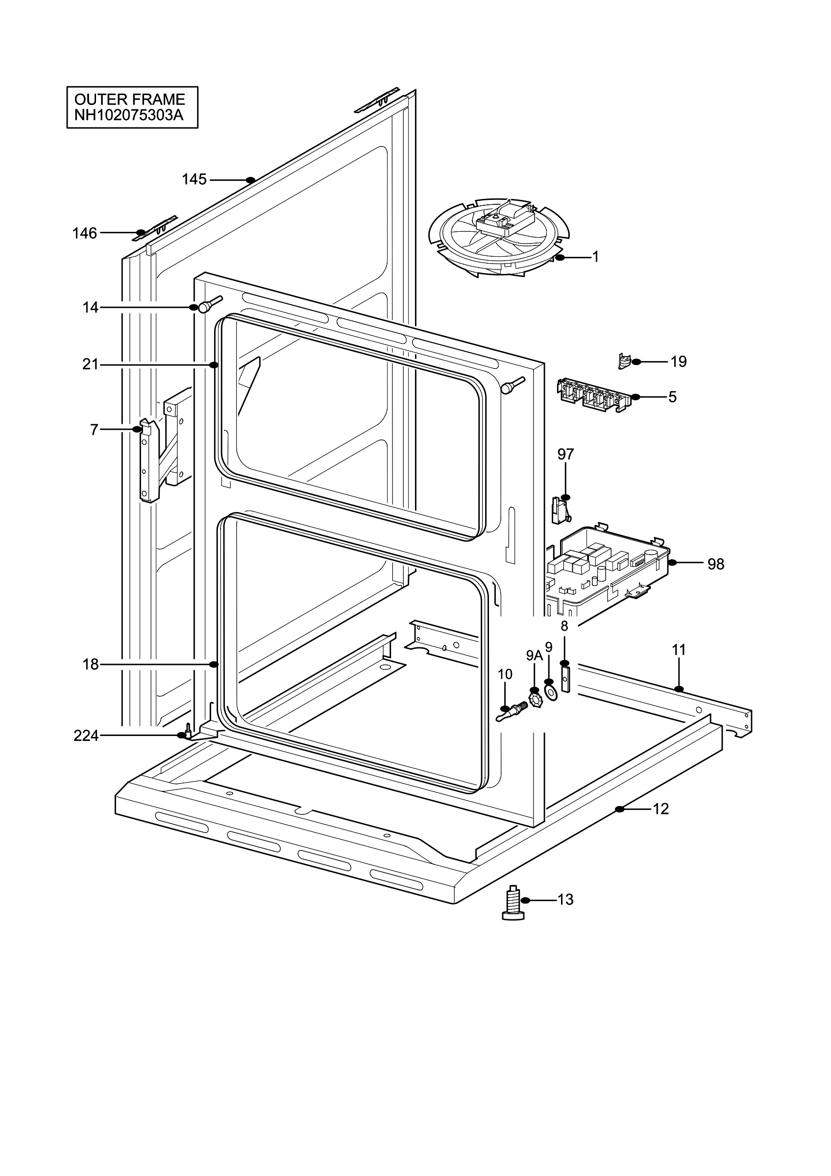 H10 Outer Frame