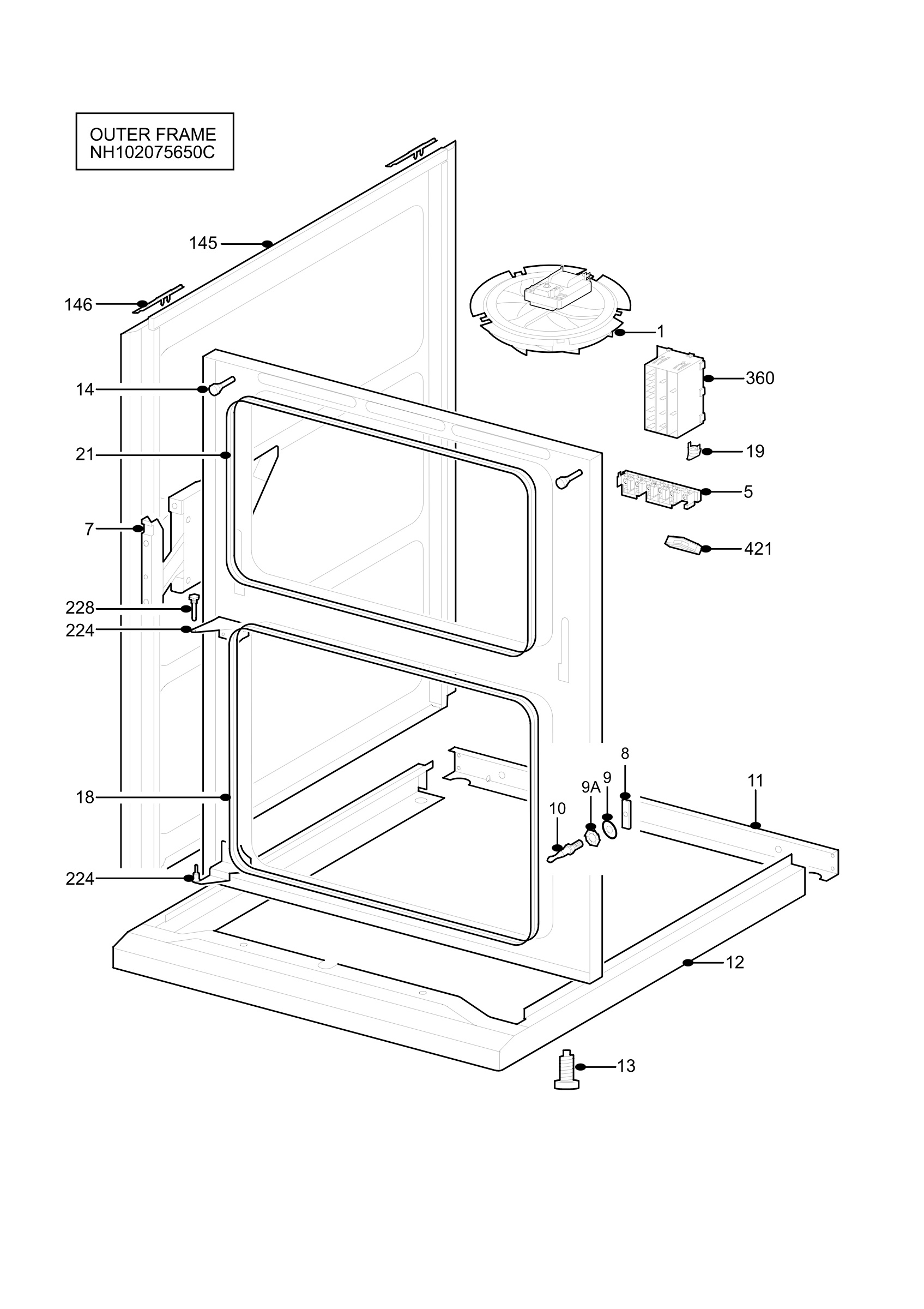 H10 Outer Frame