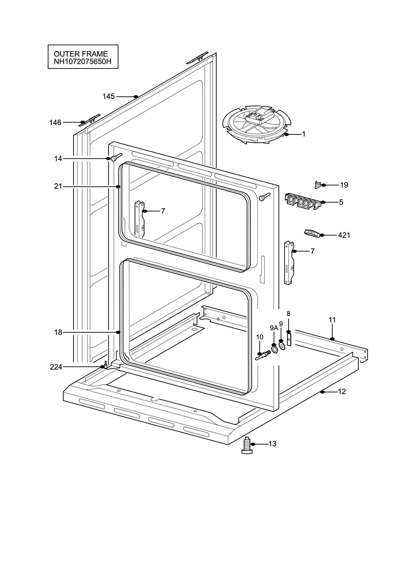 H10 Outer Frame