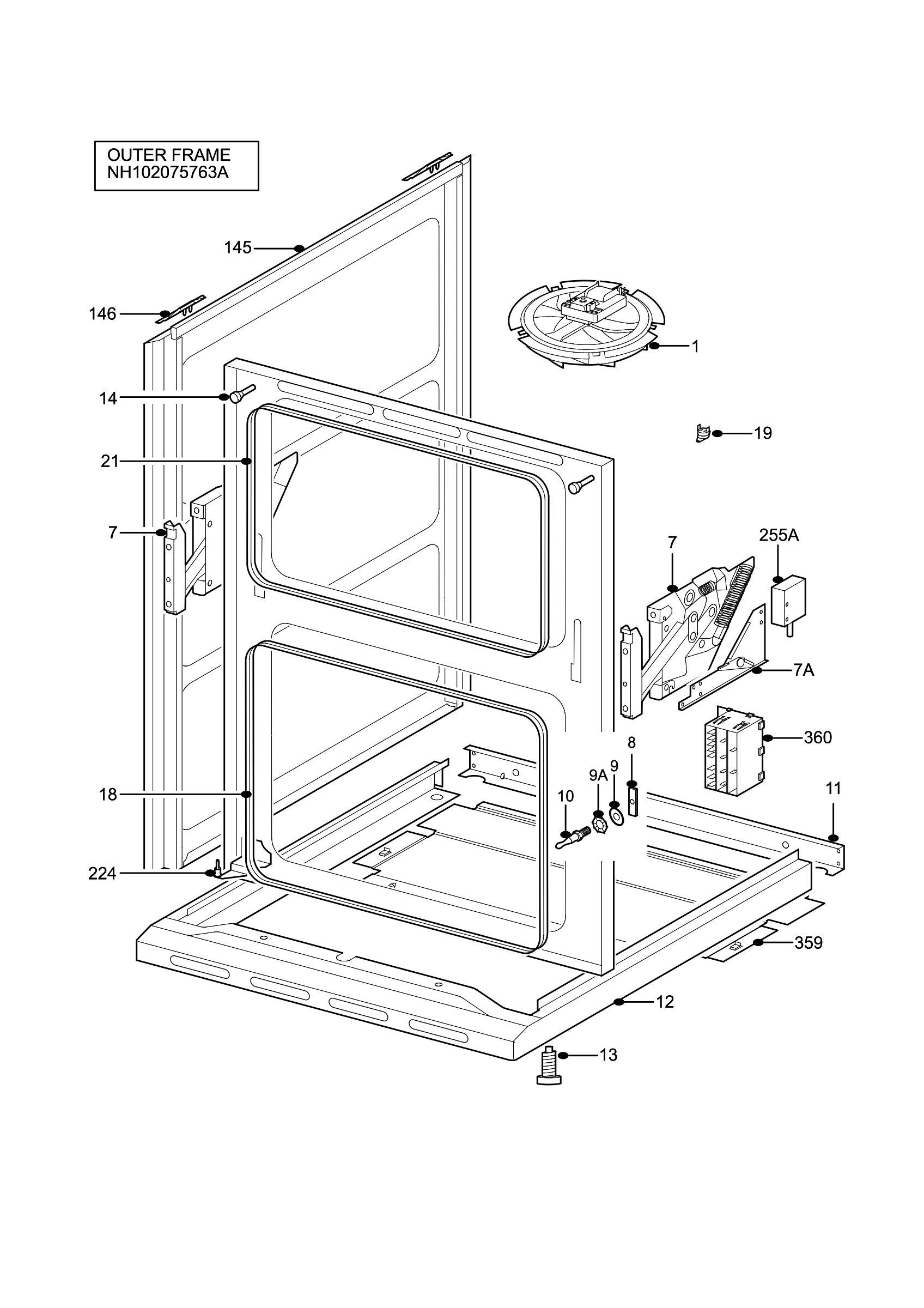 H10 Outer Frame