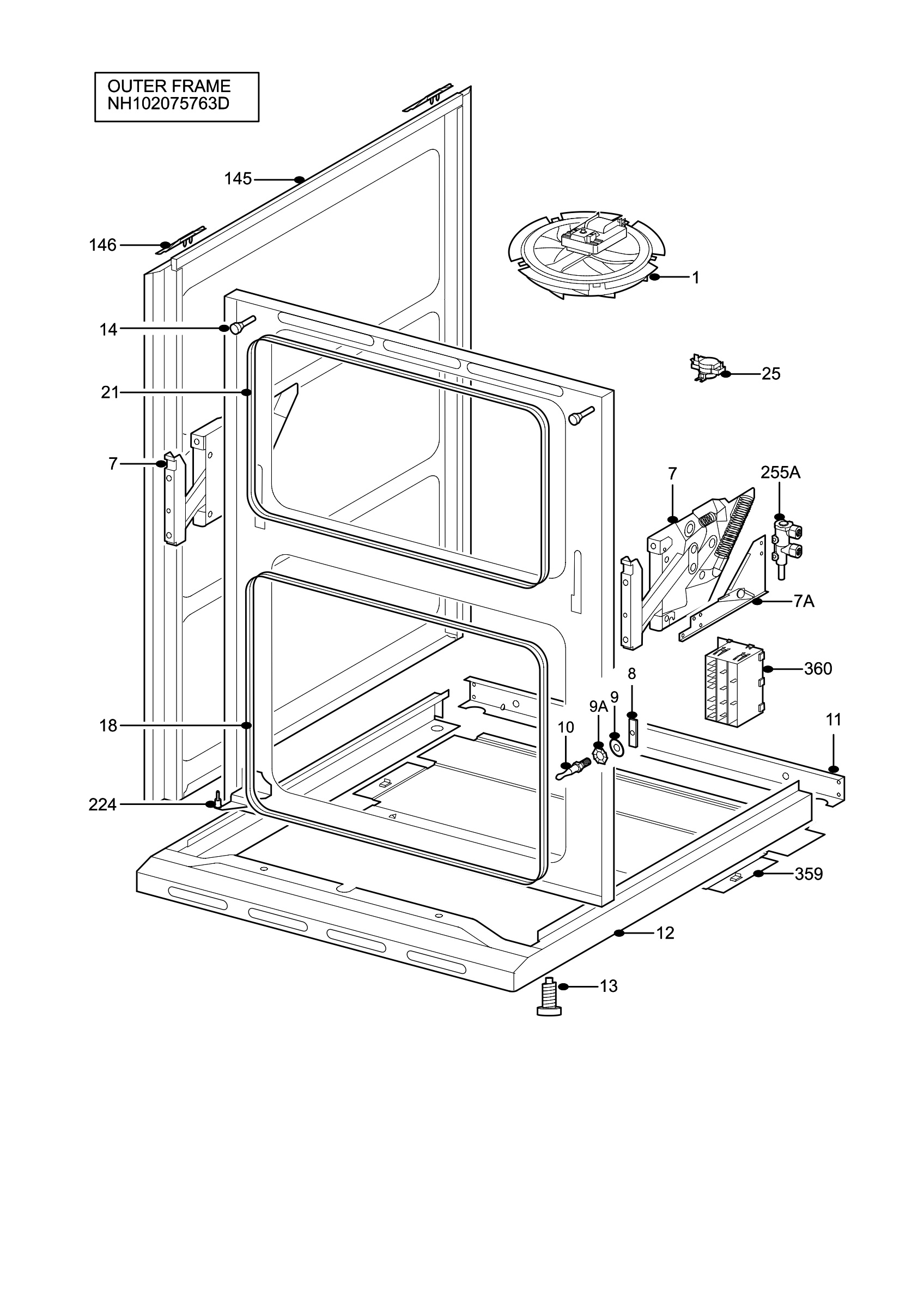 H10 Outer Frame