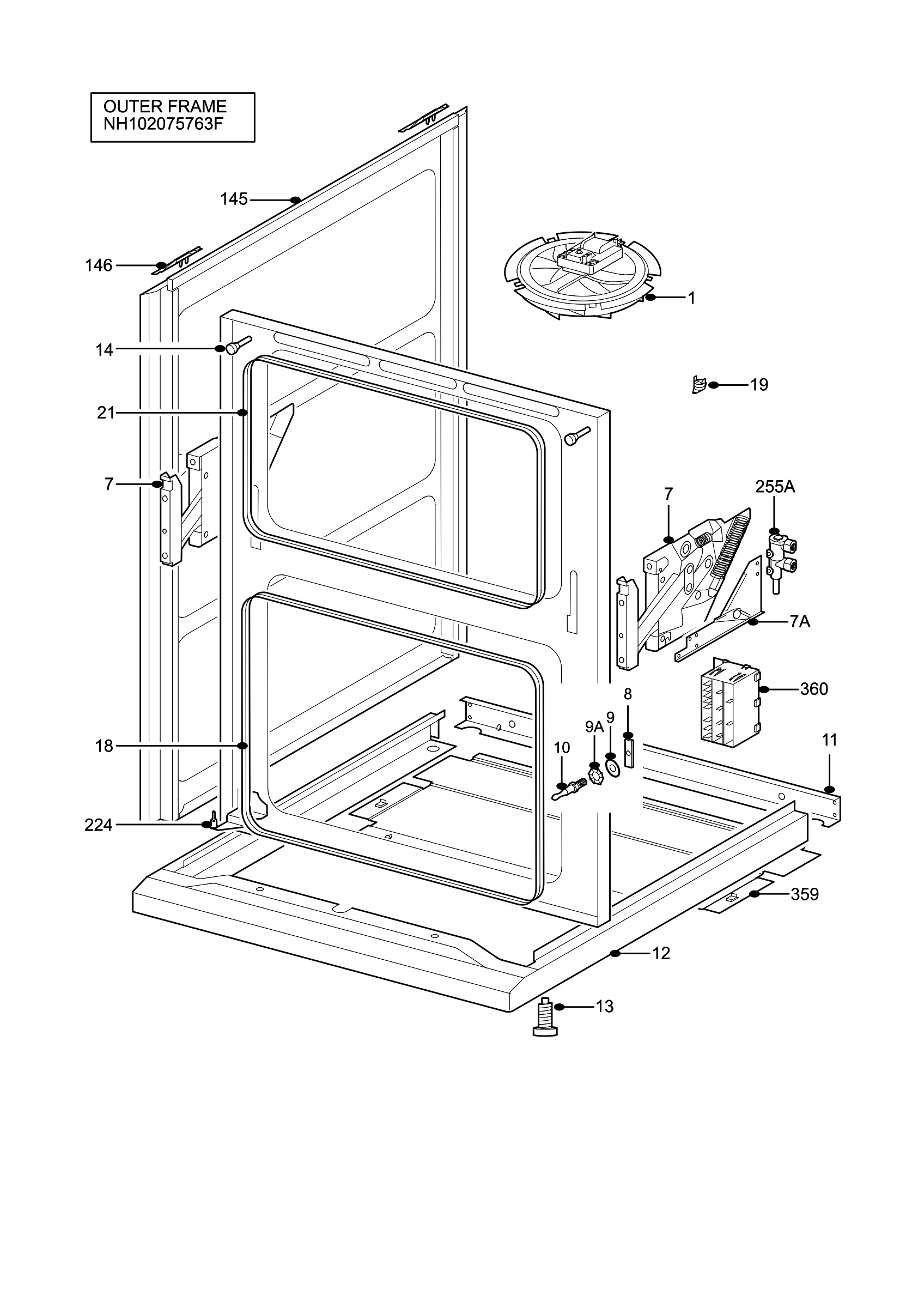 H10 Outer Frame