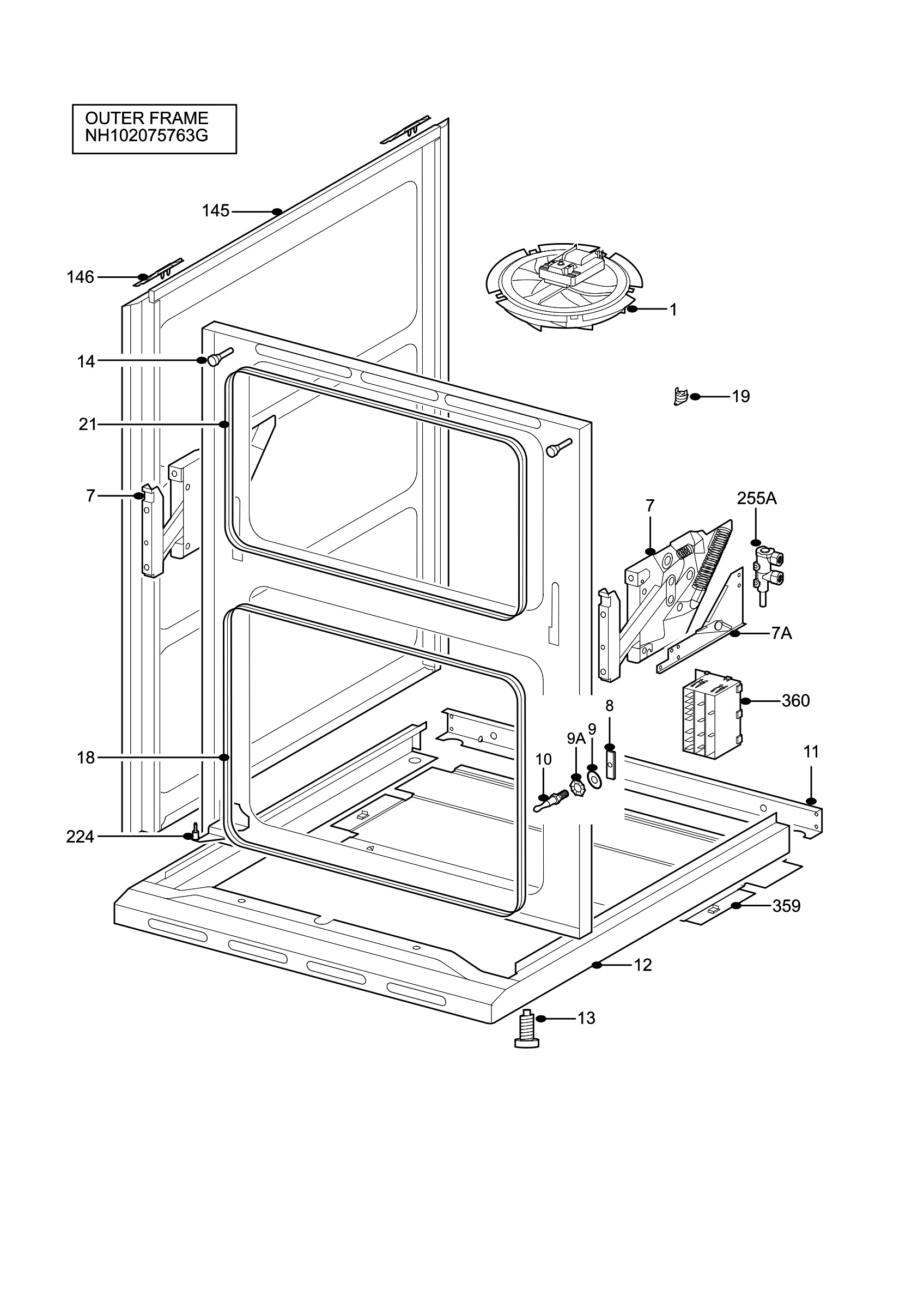 H10 Outer Frame
