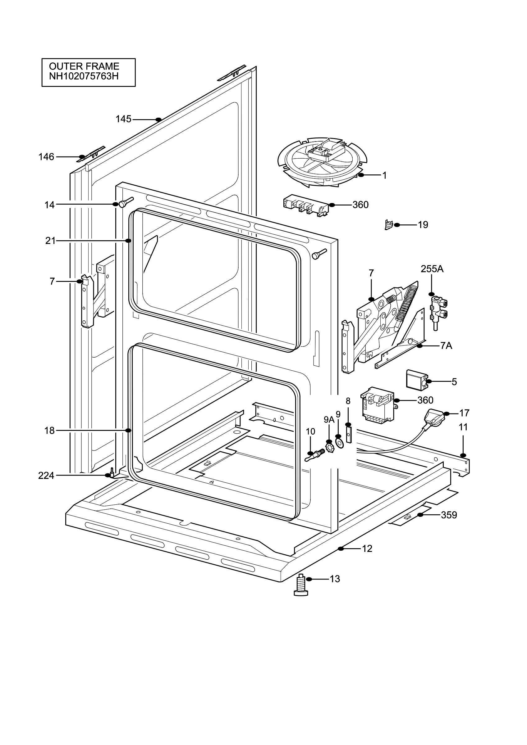 H10 Outer Frame